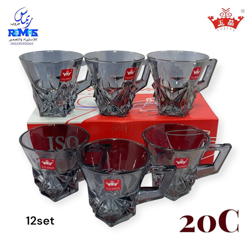 طقم مج ص 6 قطع فاميه ماركة Yujing.
