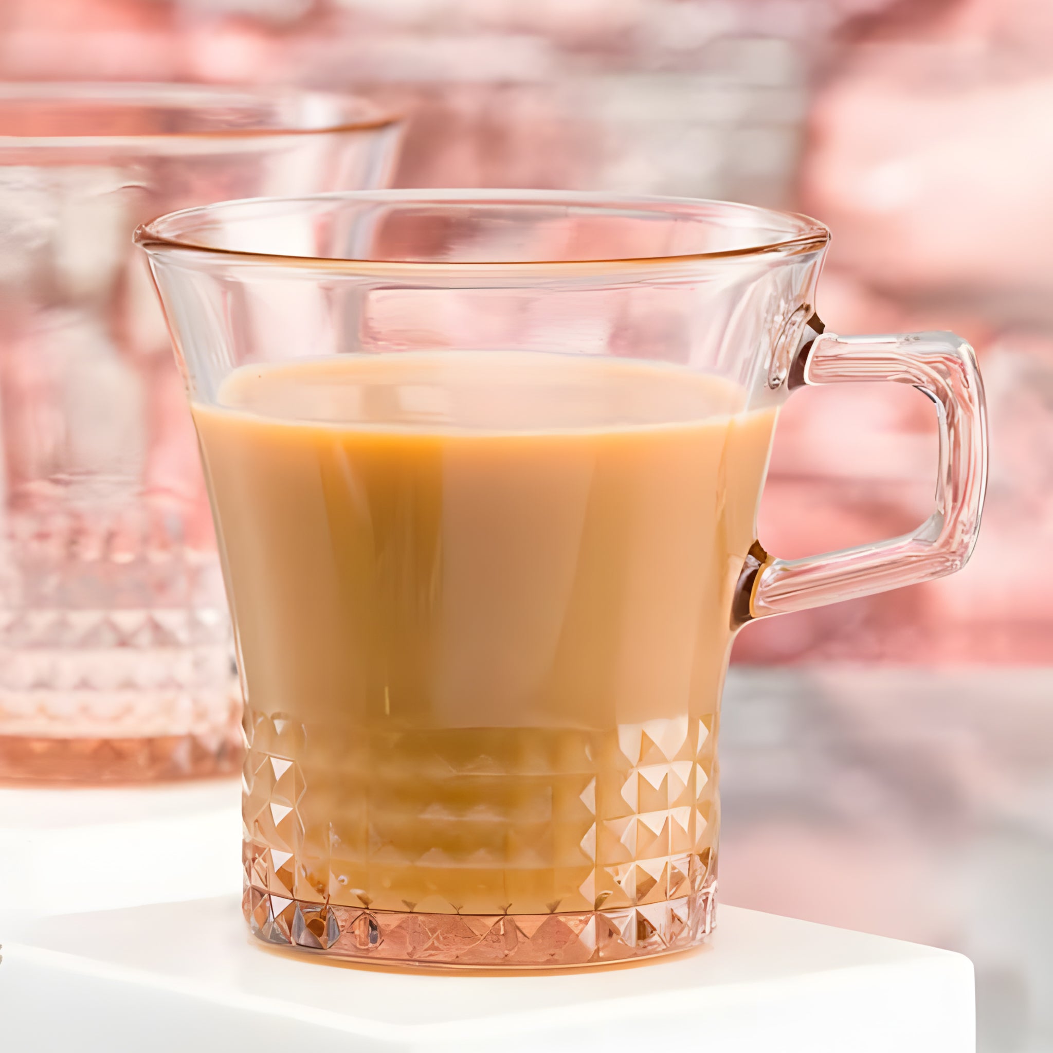 طقم مج كوفارس 6 قطع بينك باشابتشي