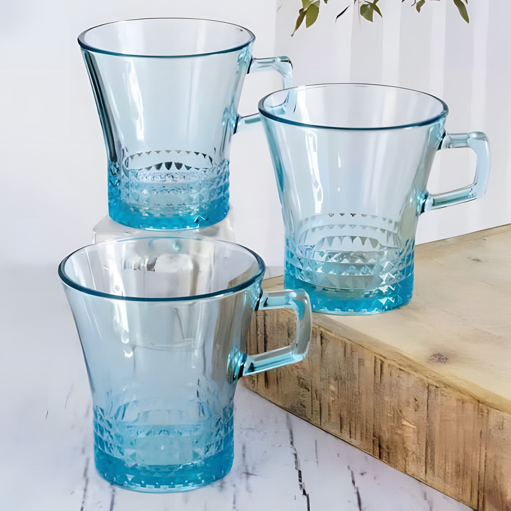 طقم مج كوفارس 6 قطع تركواز باشابتشي