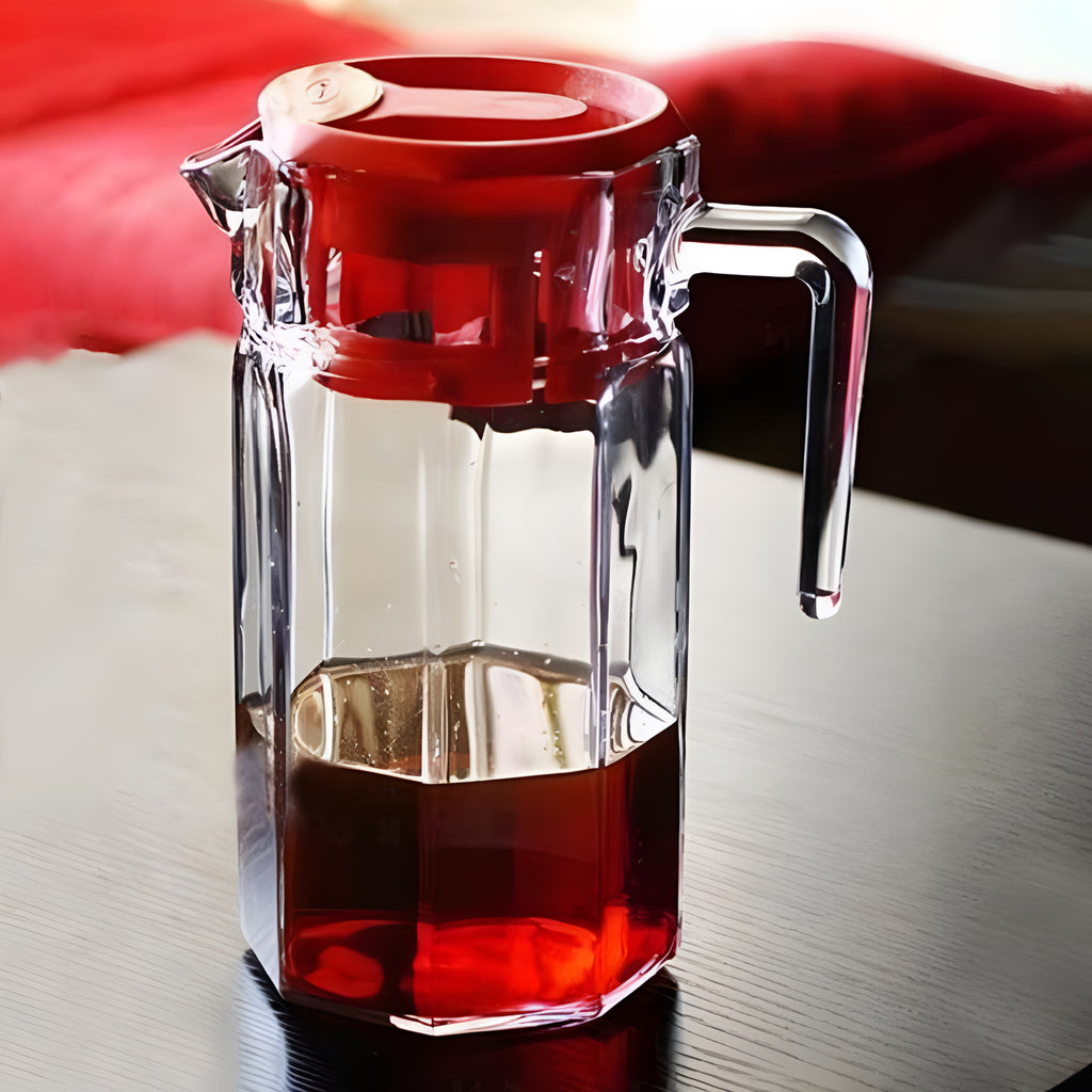 دورق كوشيم 1.25لتر غطاء احمر باشابتشى.