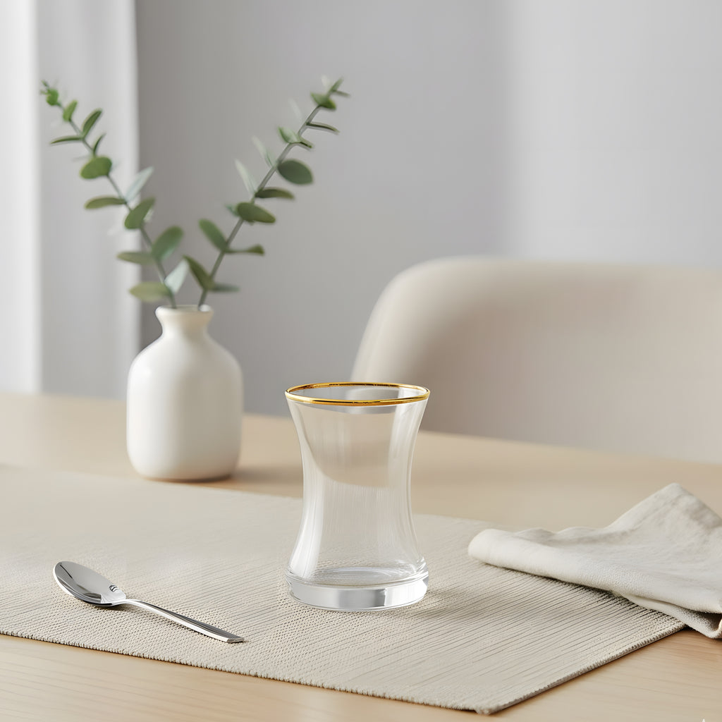 طقم استكانة  ألا مدهب