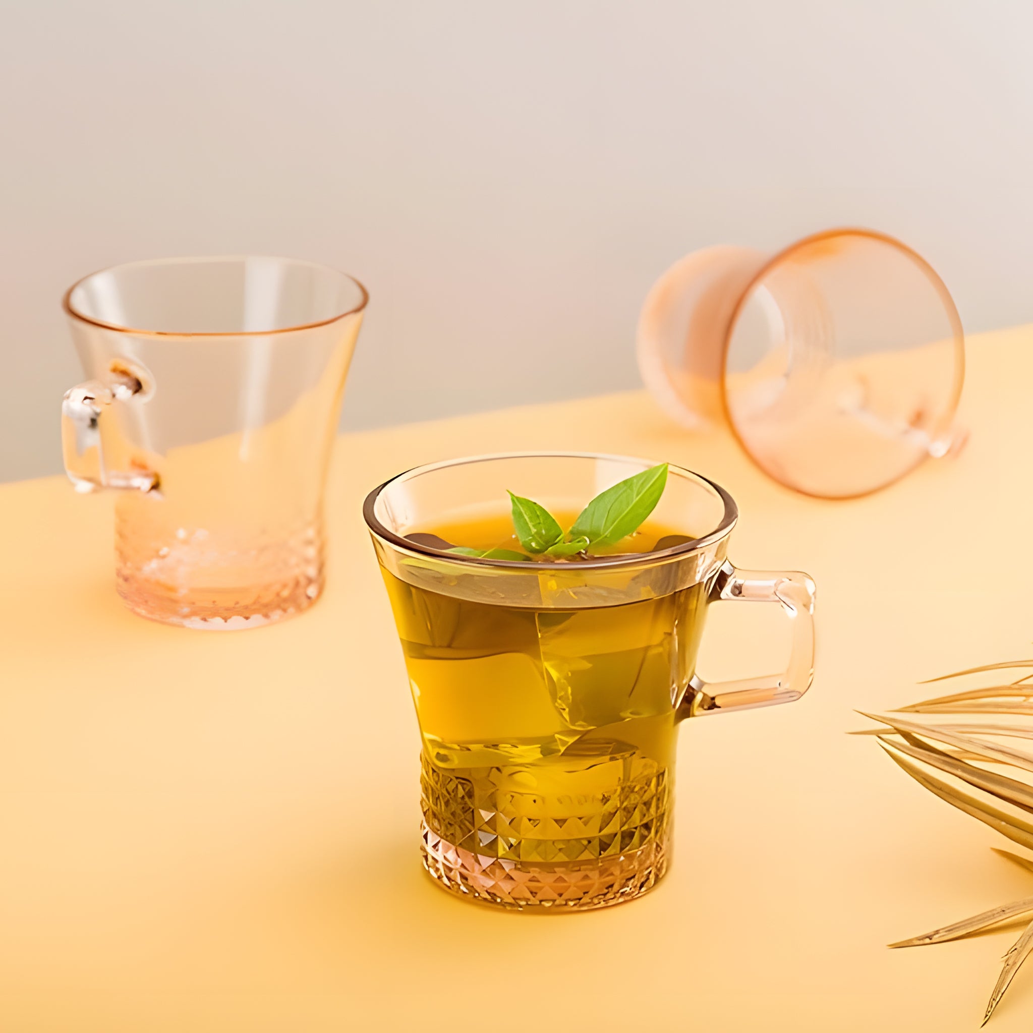 طقم مج كوفارس 6 قطع بينك باشابتشي