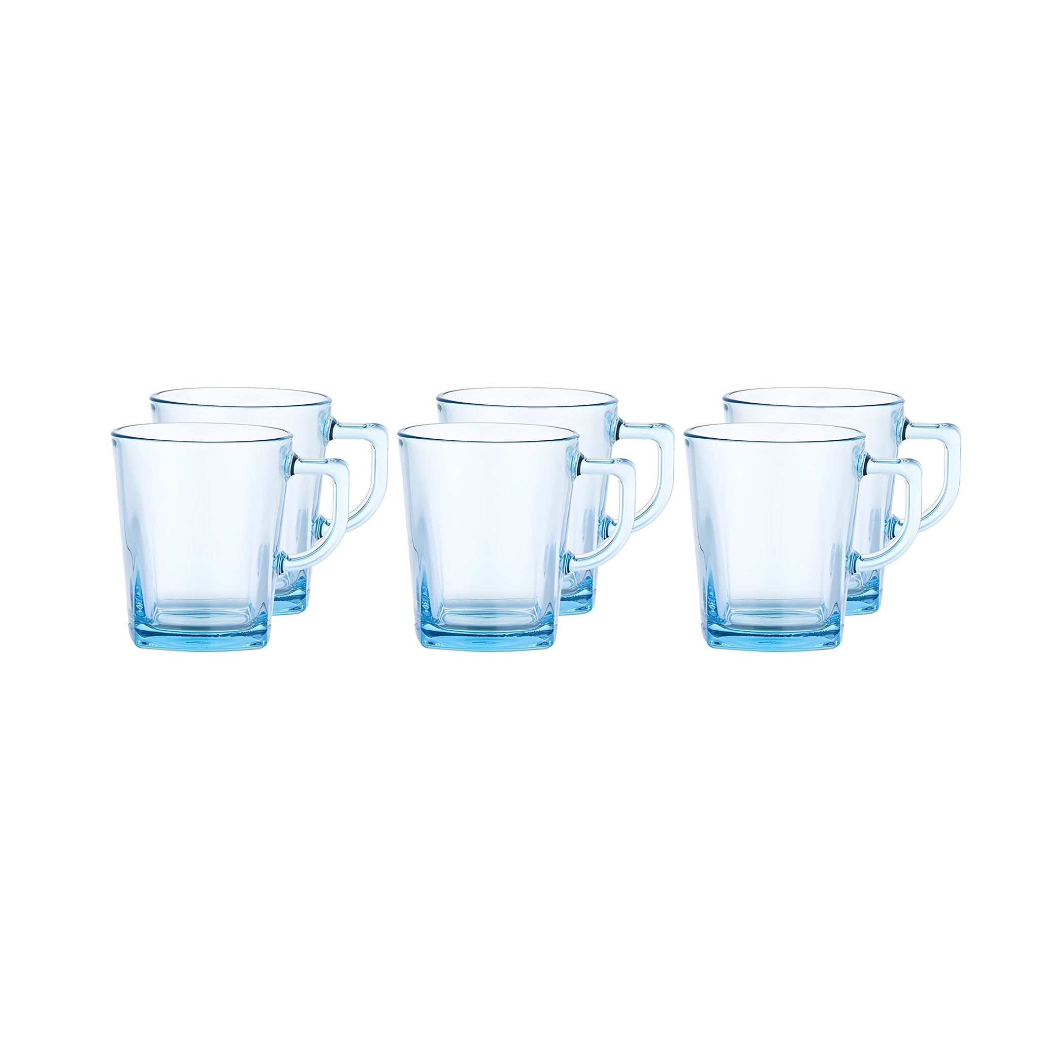 مج شاى كاريه 6 قطع تركواز باشابتشى