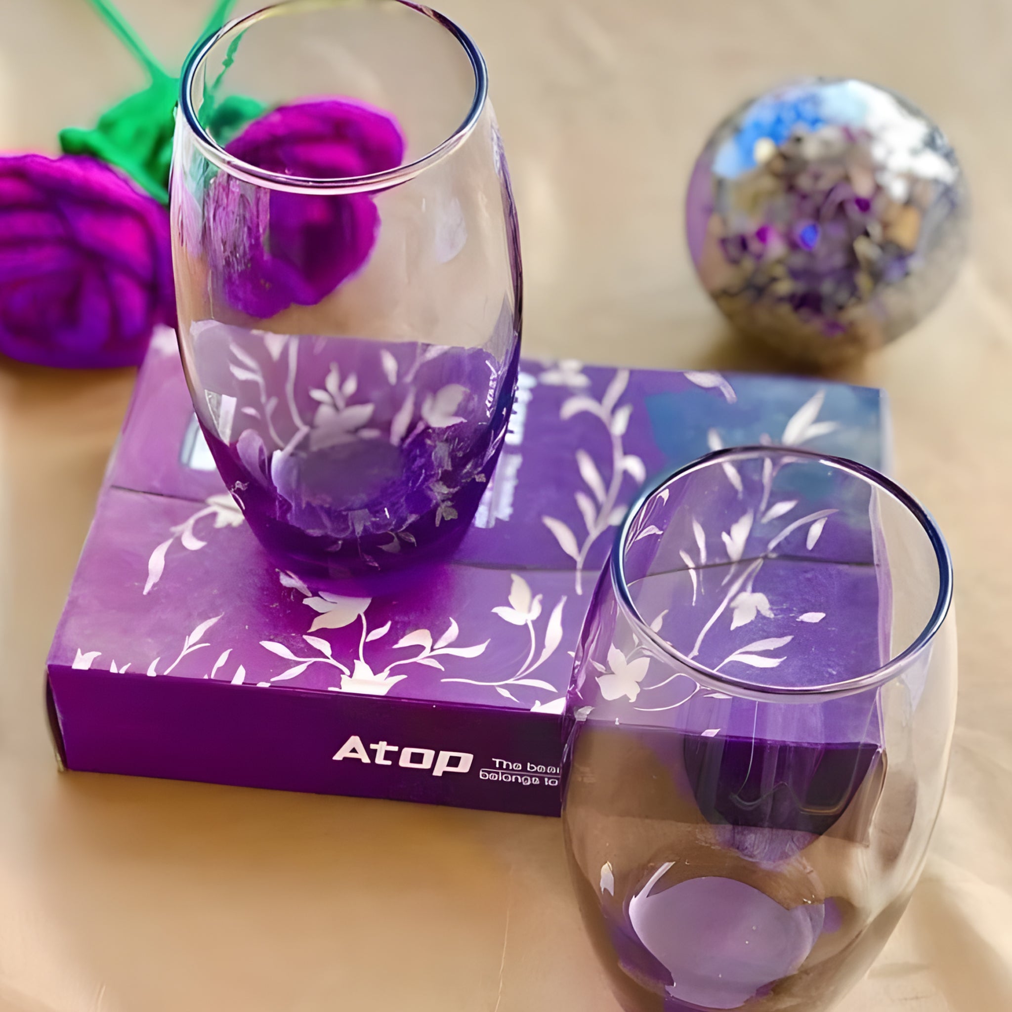 طقم شوب باريل بنفسجي 6 قطع باشابتشي