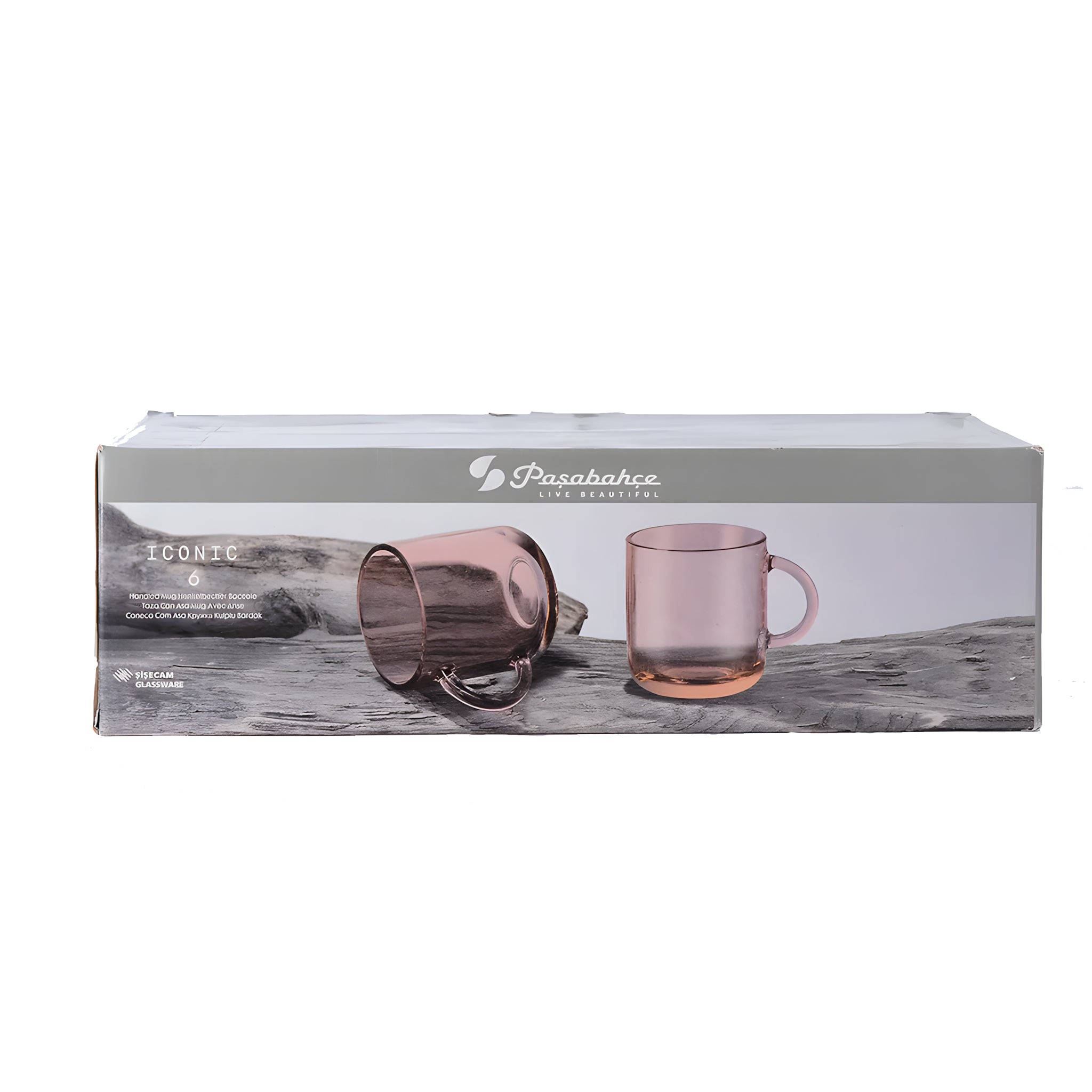 مج ايكونك بينك 6 قطع باشابتشي