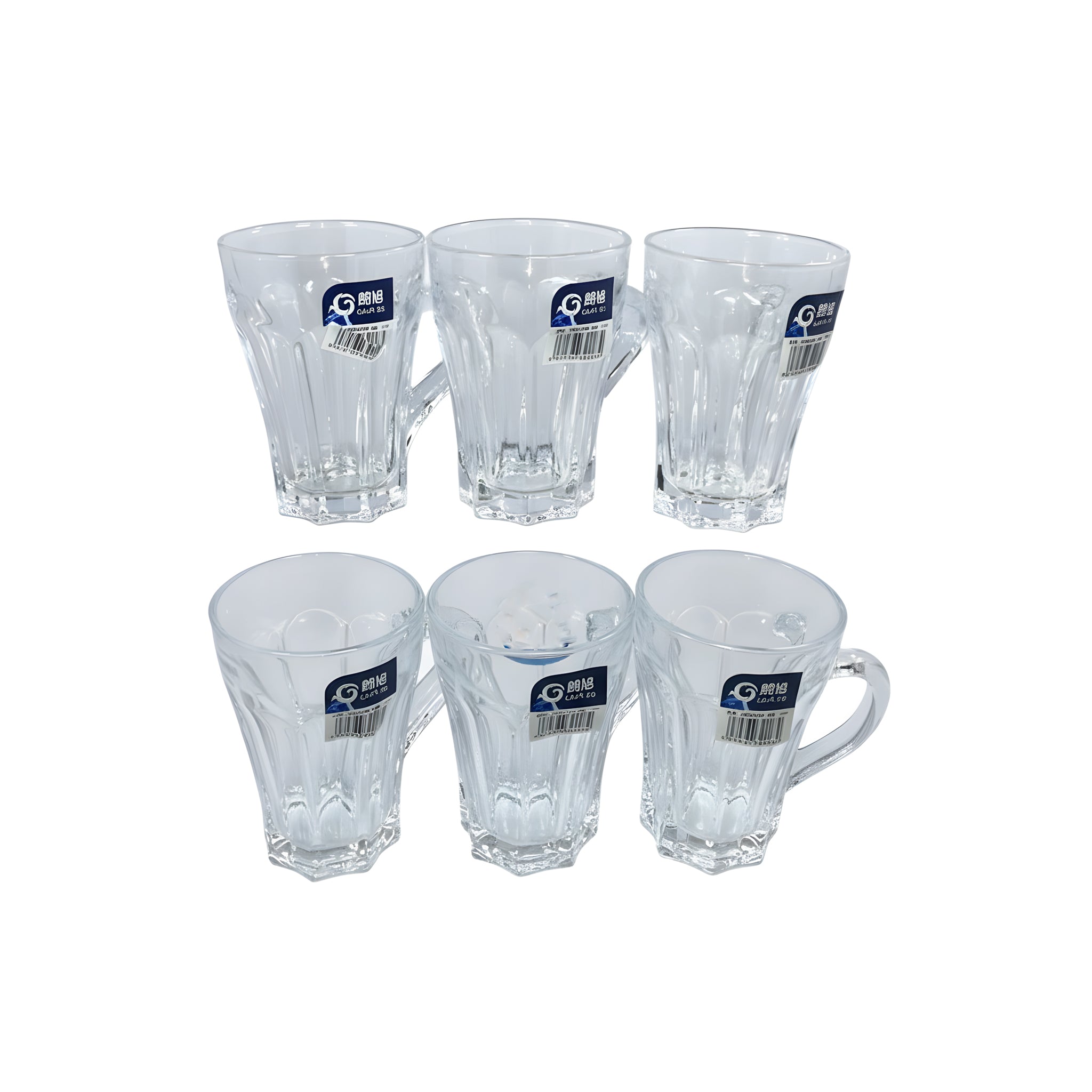 طقم استكانة 6 قطع ماركة Yujing.