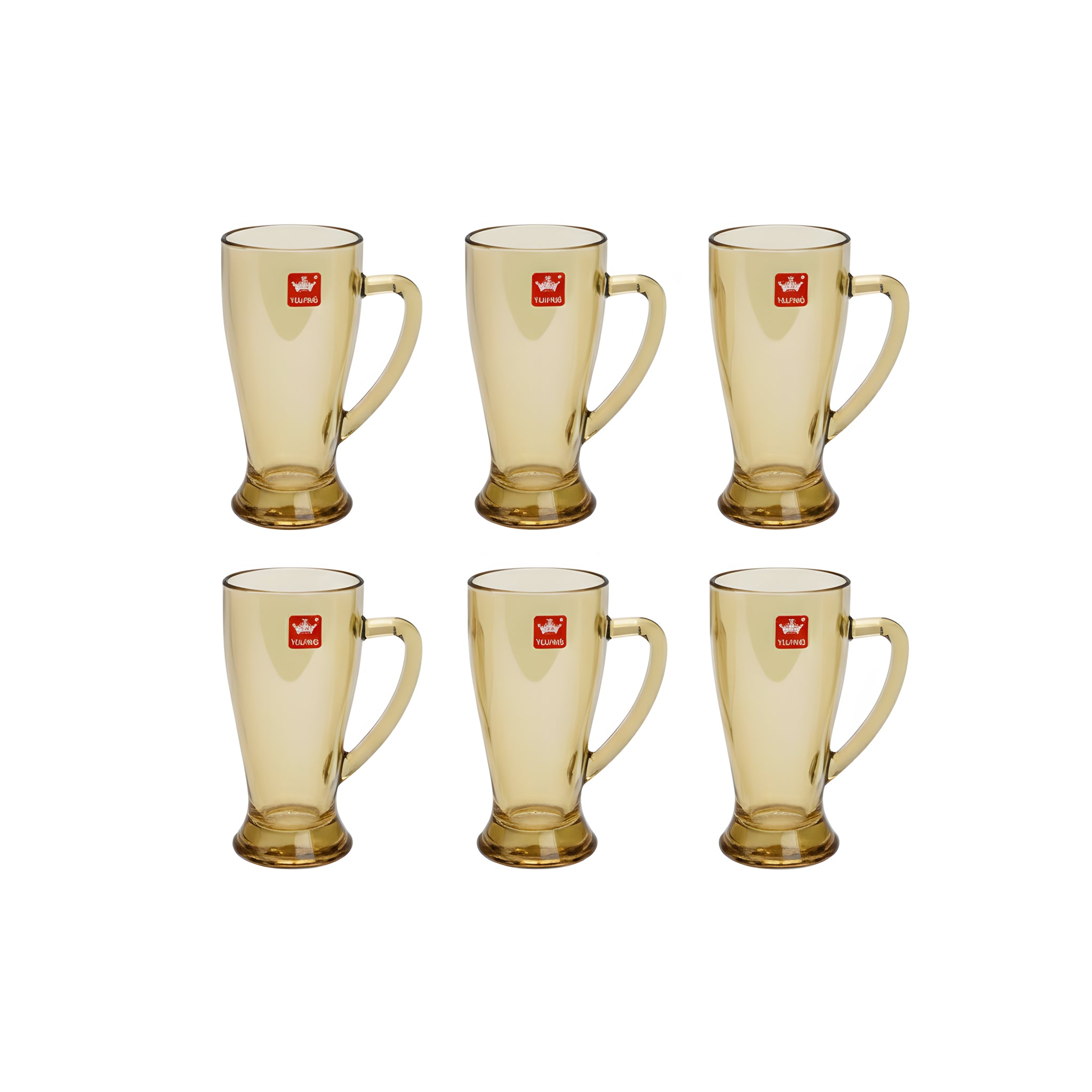 طقم مج 6 قطع عسلي ماركة Yujing.