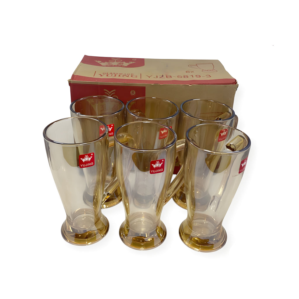 طقم مج 6 قطع عسلي ماركة Yujing.