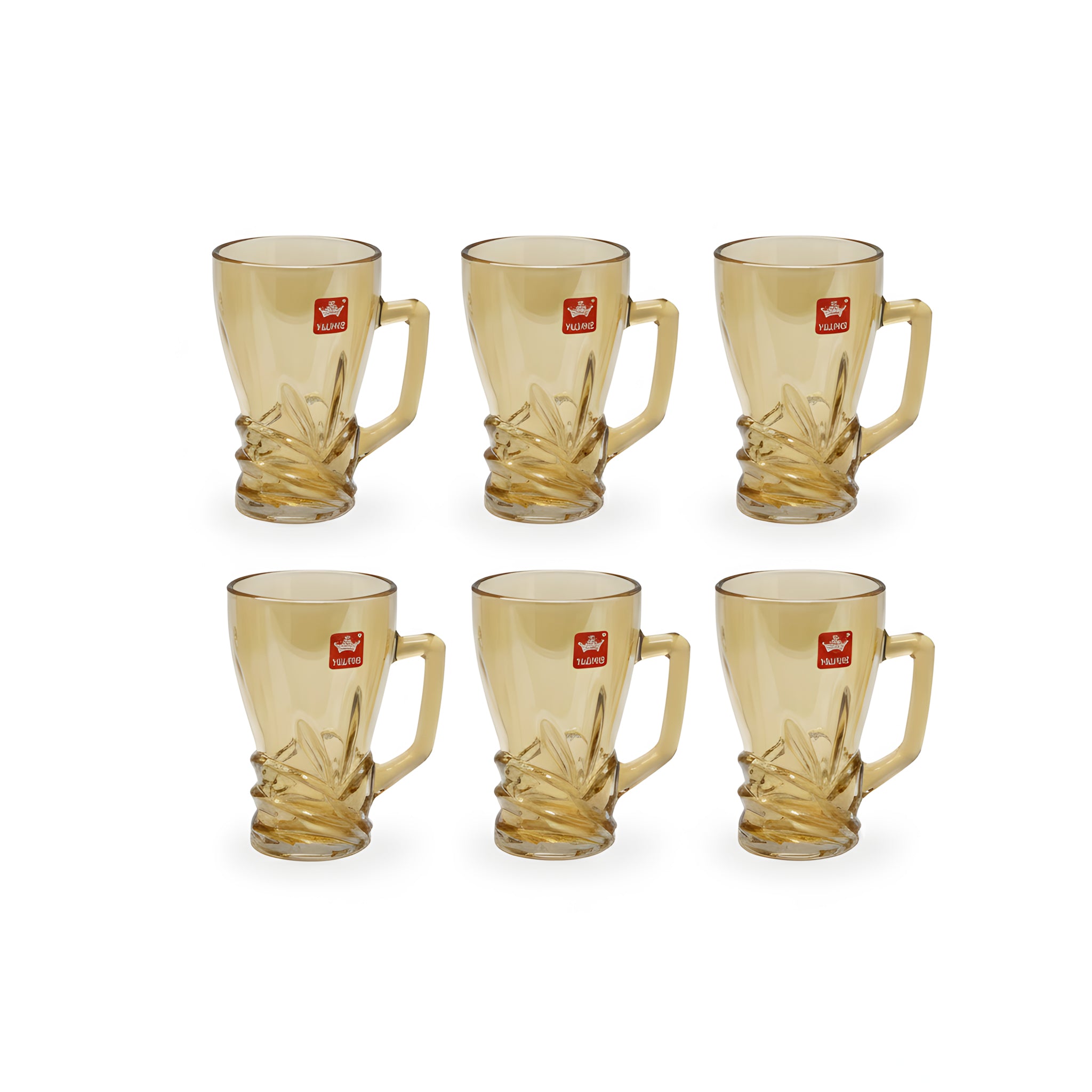 طقم مج 6 قطع عسلي ماركة Yujing.