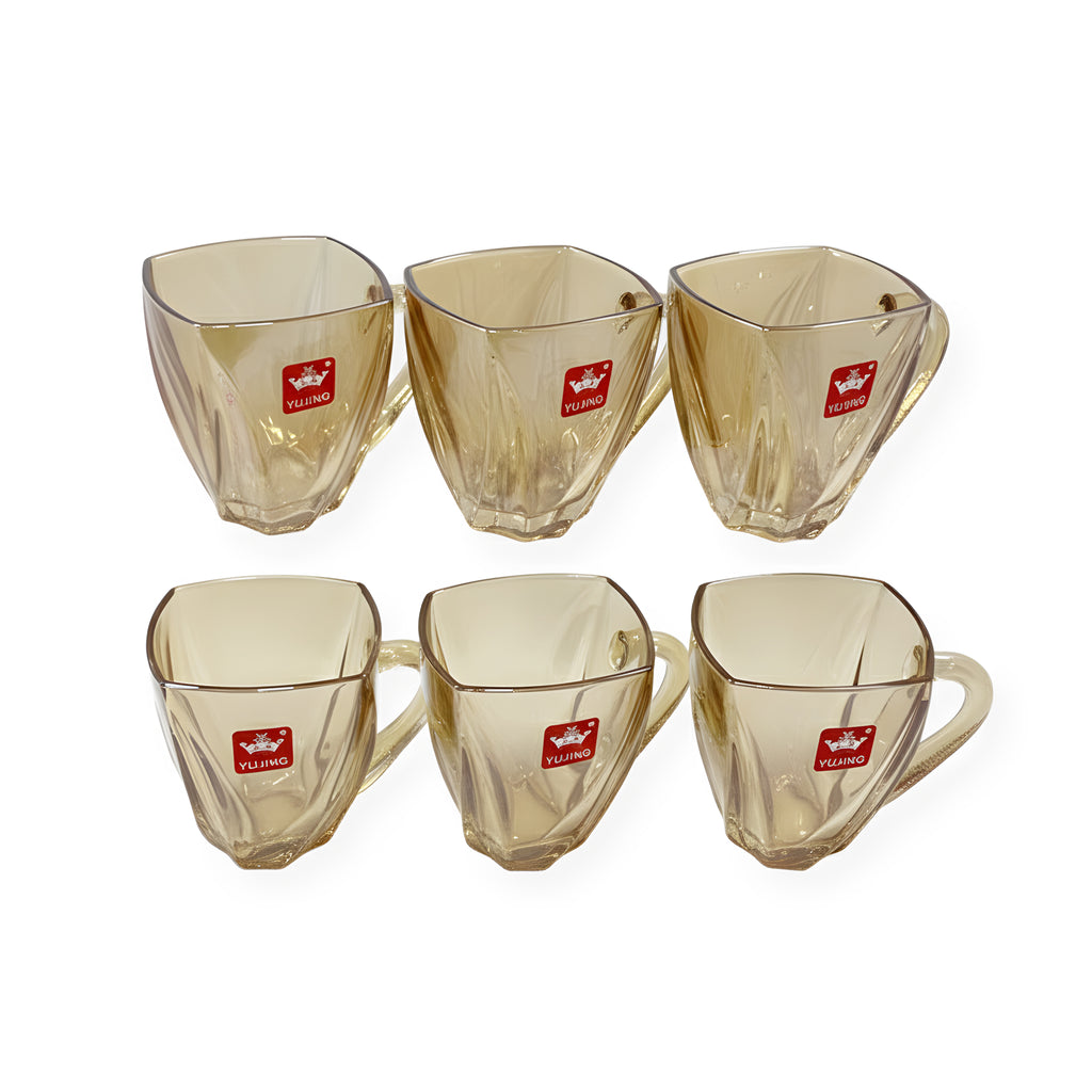 طقم مج 6 قطع ص عسلى ماركة Yujing.