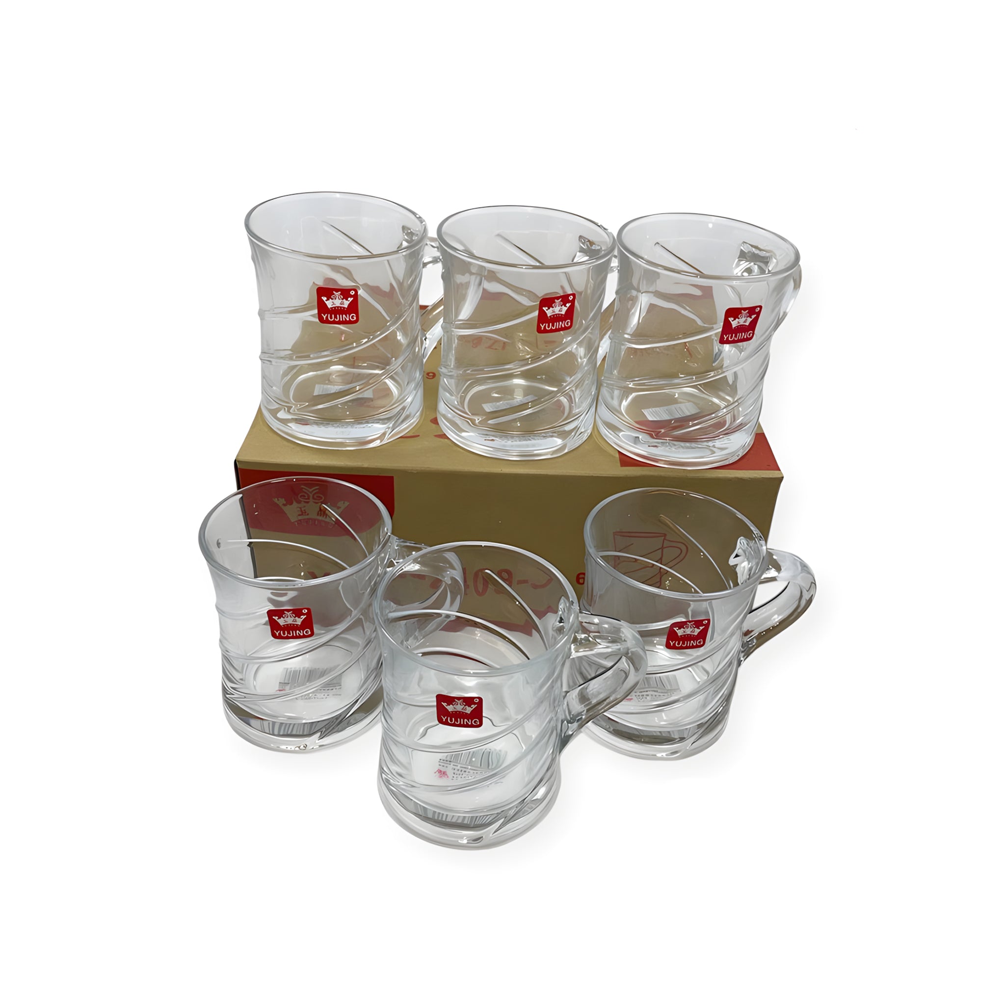 طقم كوب 6 قطع ماركة Yujing.