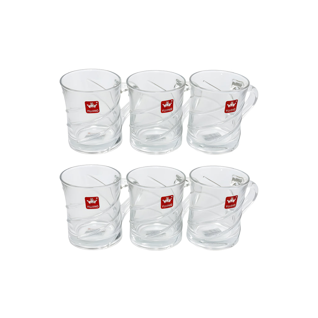 طقم كوب 6 قطع ماركة Yujing.