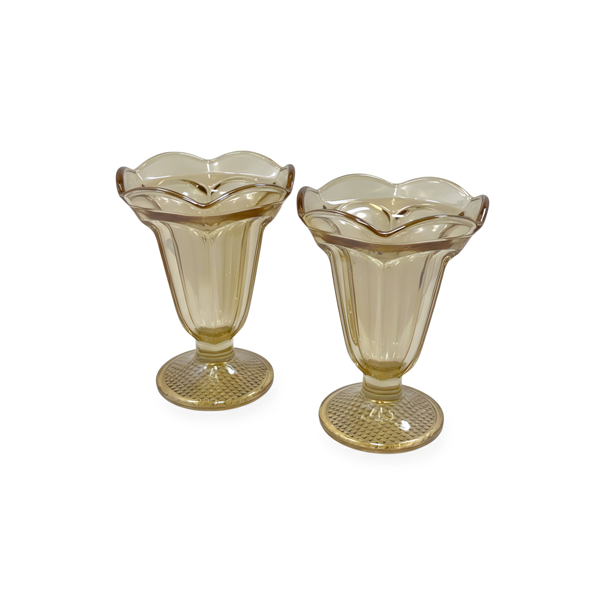 كأس ايس كريم 2 قطعة ماركة  Yujing.