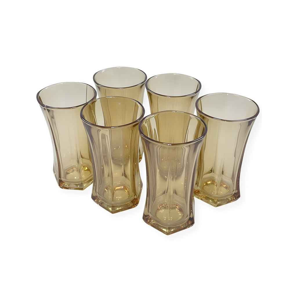 طقم شوب 6 قطع  عسلي 1152C ماركة Yujing .