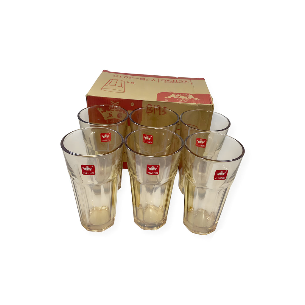 طقم شوب عسلي 6 قطع ماركة Yujing.