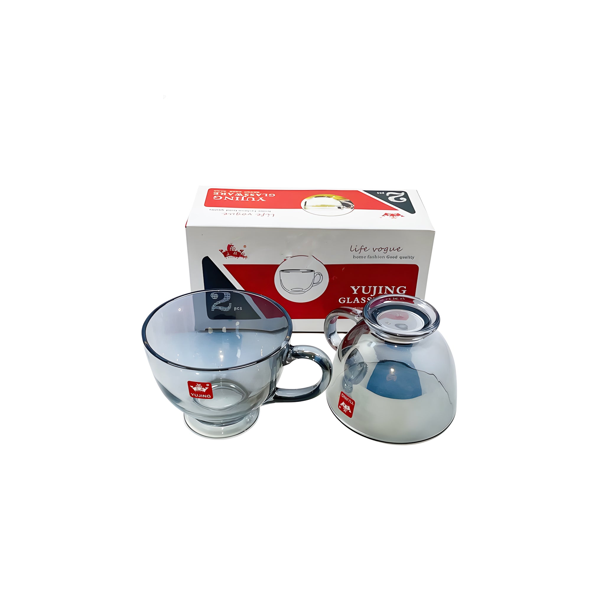 مج  شوربة فاميه 2 قطعة ماركة Yujing.