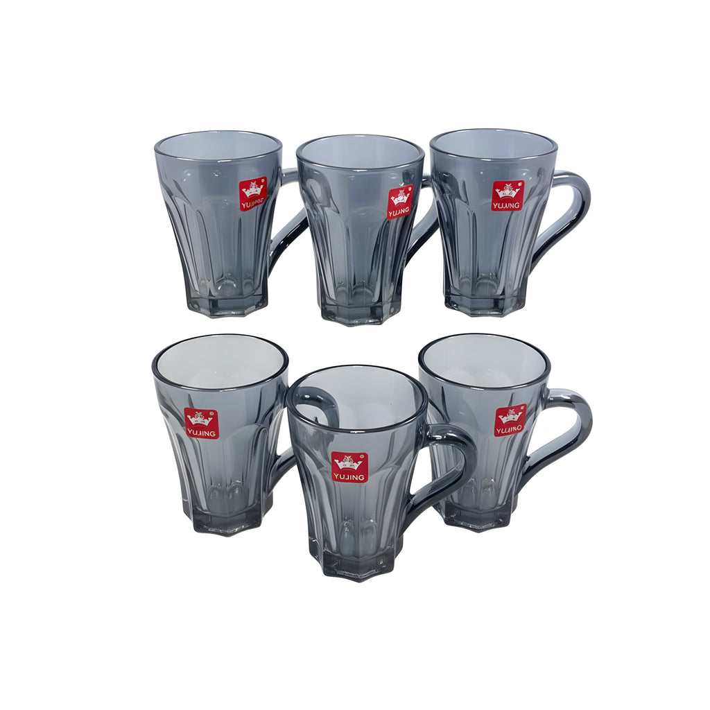 طقم استكانة  6 قطع فاميه 16C ماركة Yujing .