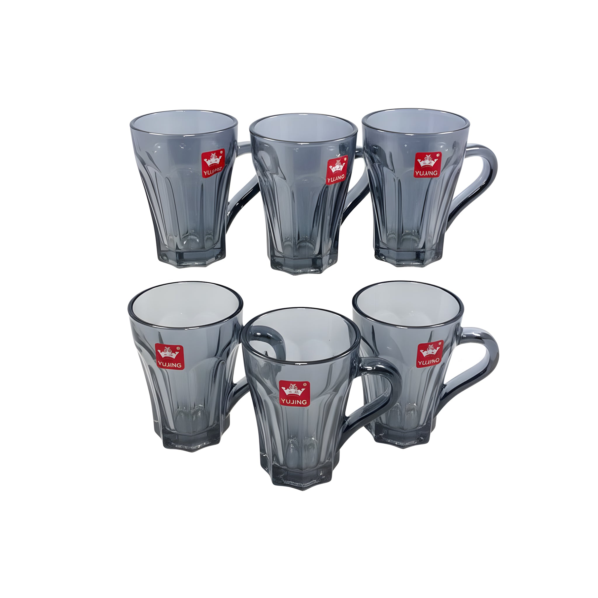 طقم استكانة  6 قطع فاميه 16C ماركة Yujing .