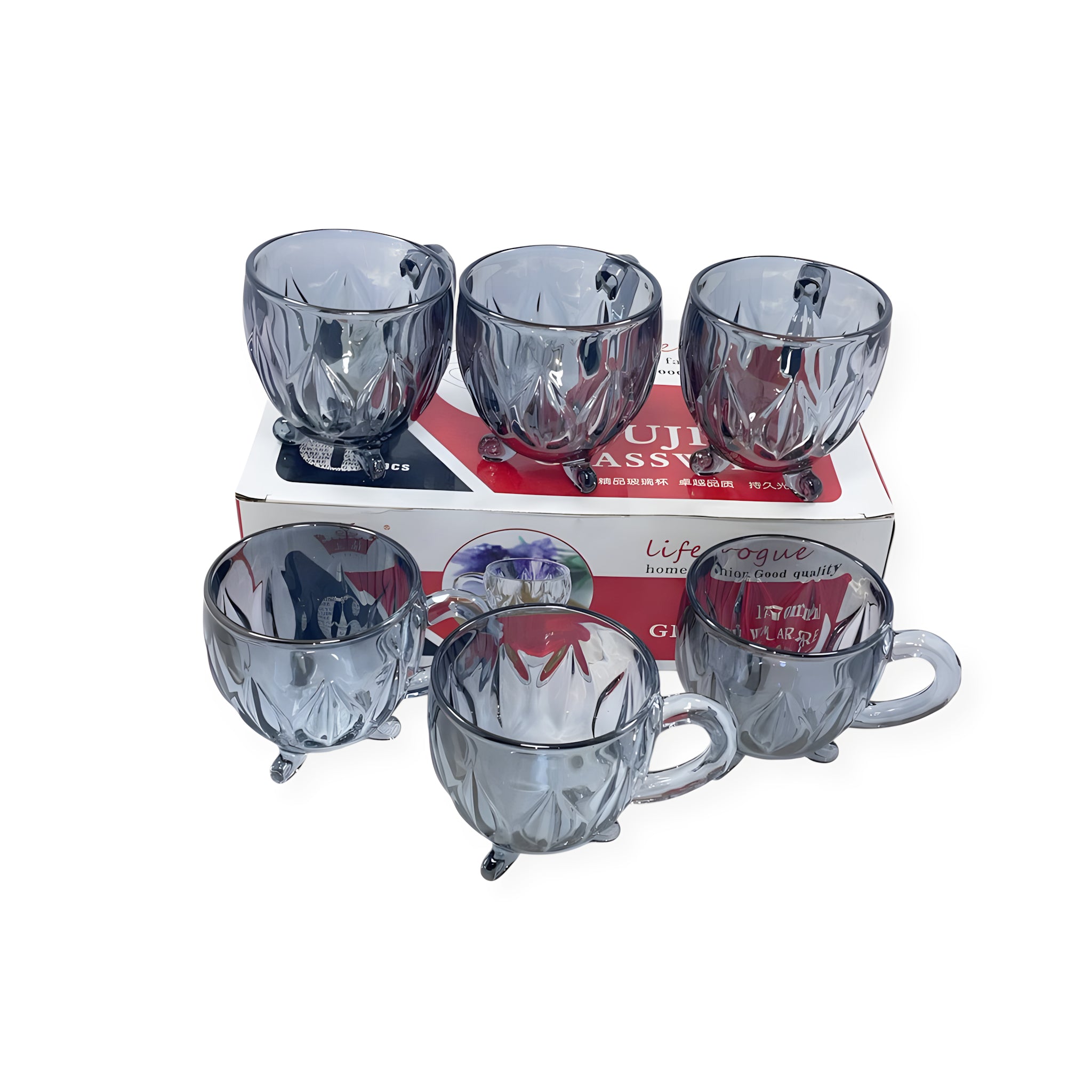 مج 6 قطع فاميه ماركة Yujing.