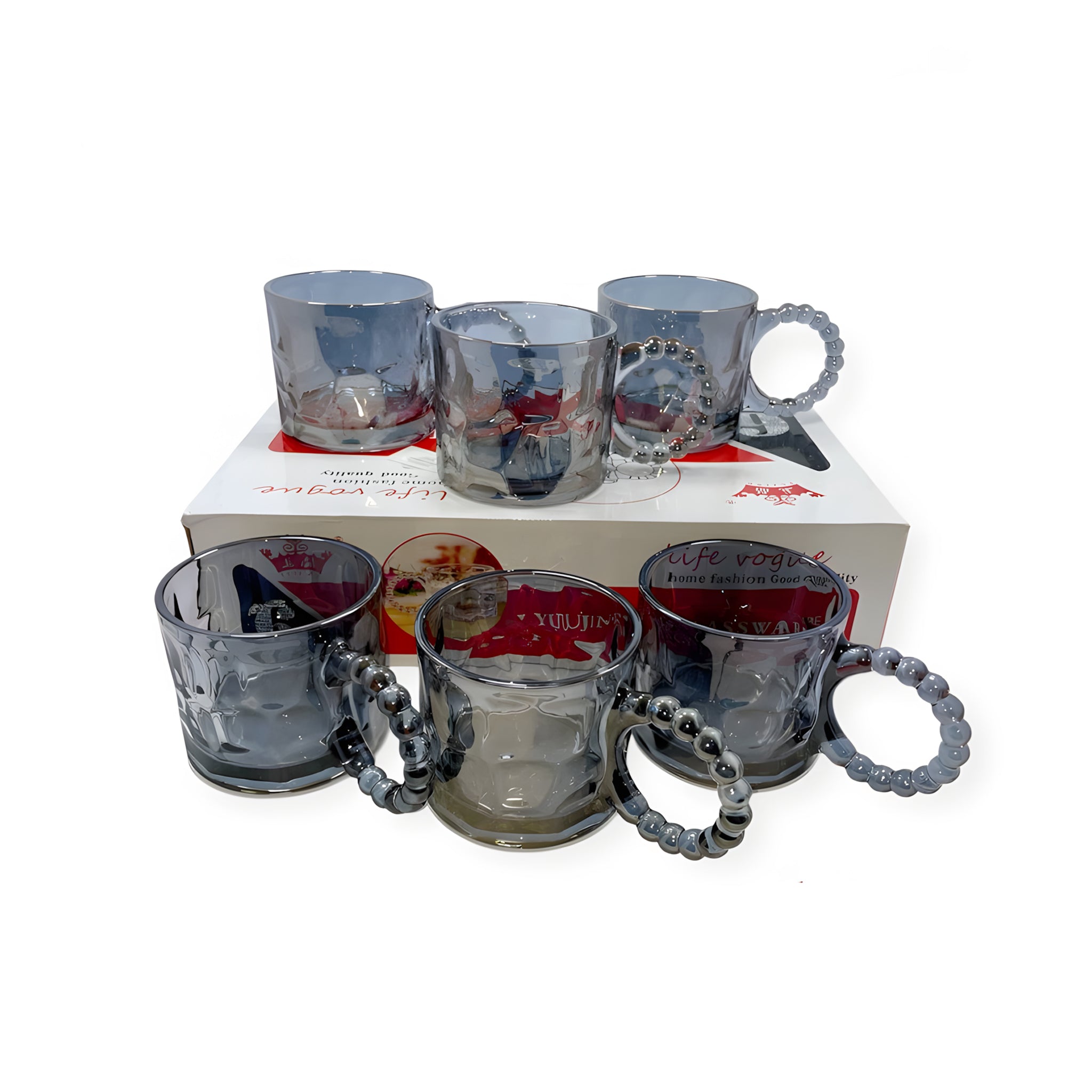 طقم مج 6 قطع عقد فاميه ماركة Yujing.