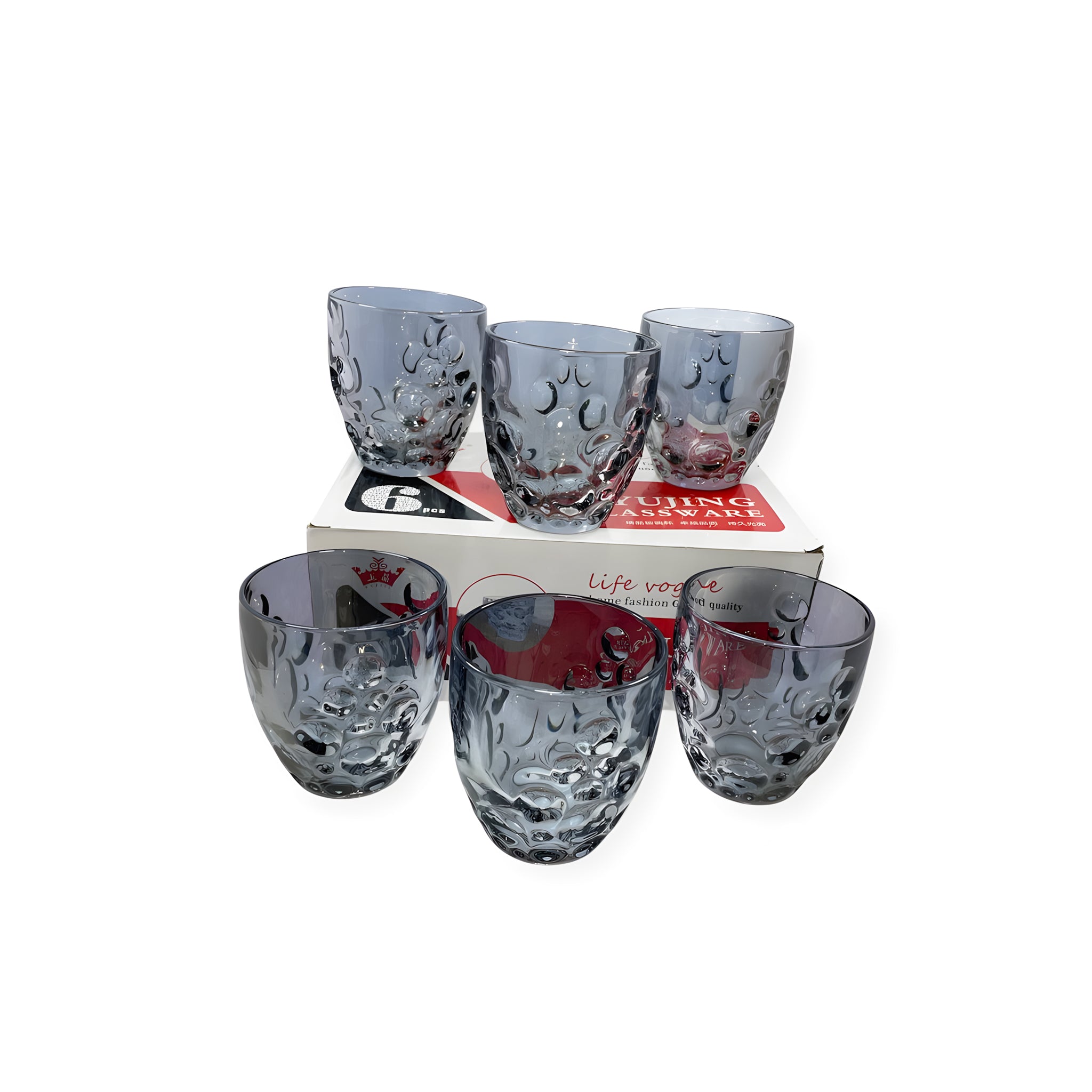 كوب فاميه 6 قطع ماركة Yujing .