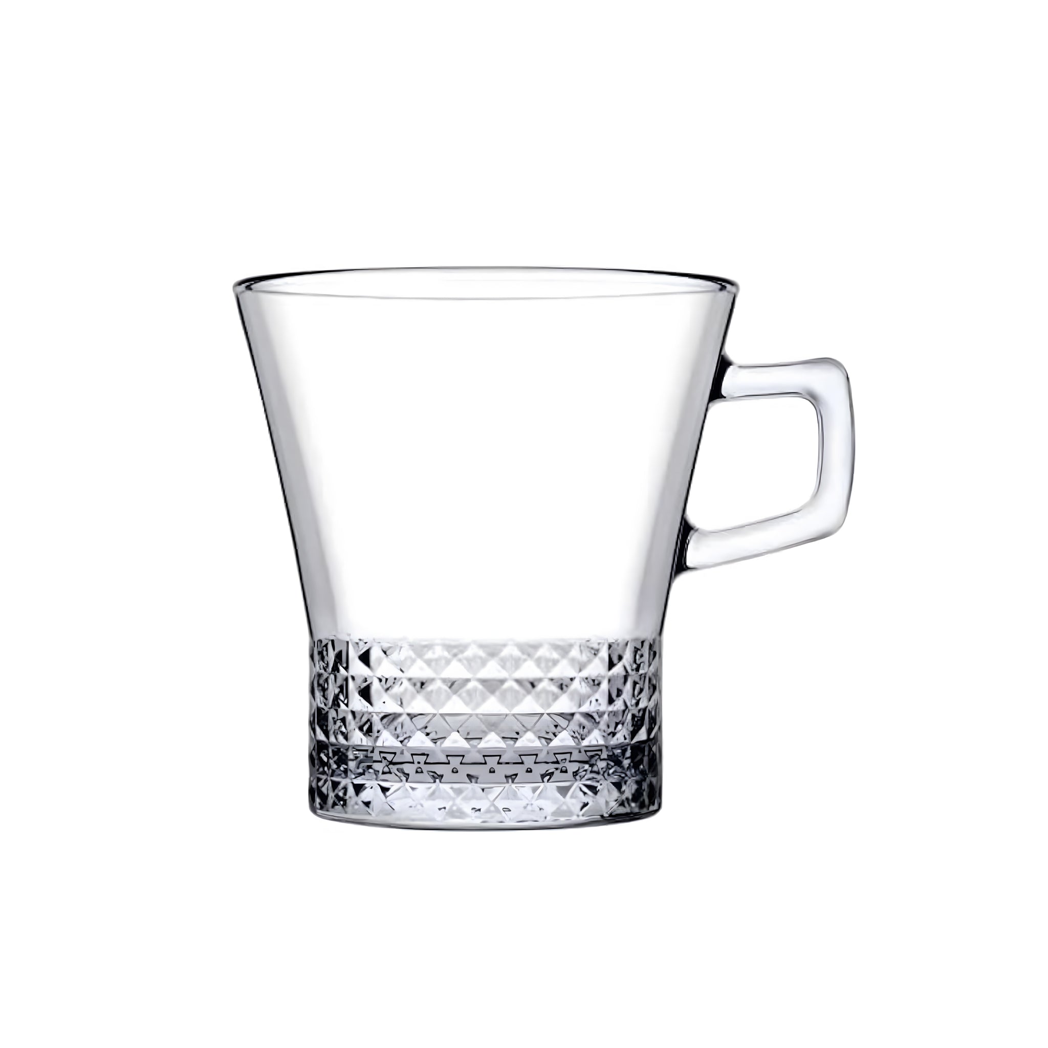 طقم مج كوفارس 6 قطع شفاف باشابتشي