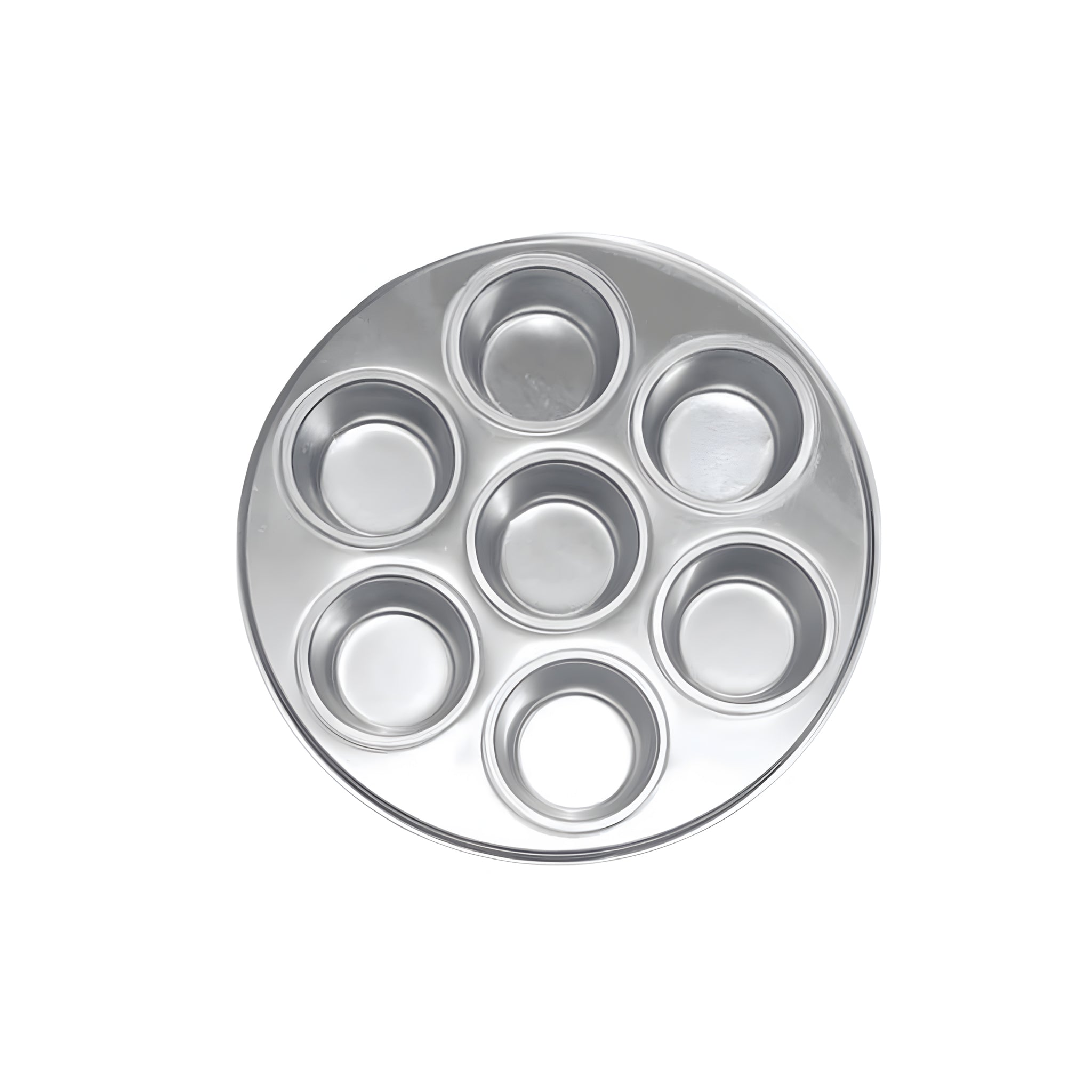 قالب كب كيك ايفال الومنيوم بيور  ٧ عيون