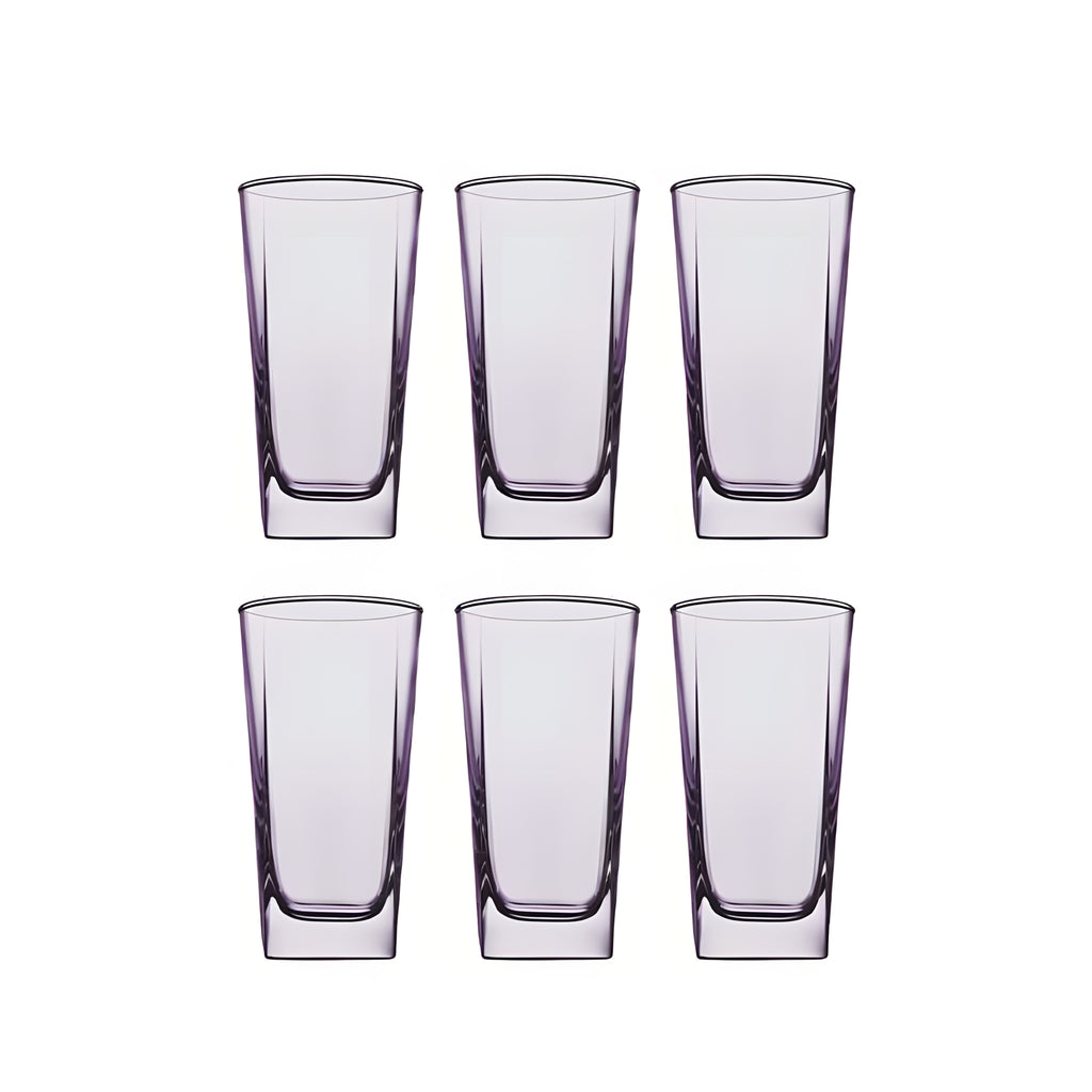 طقم شوب كاري بنفسجي 6 قطع باشابتشي