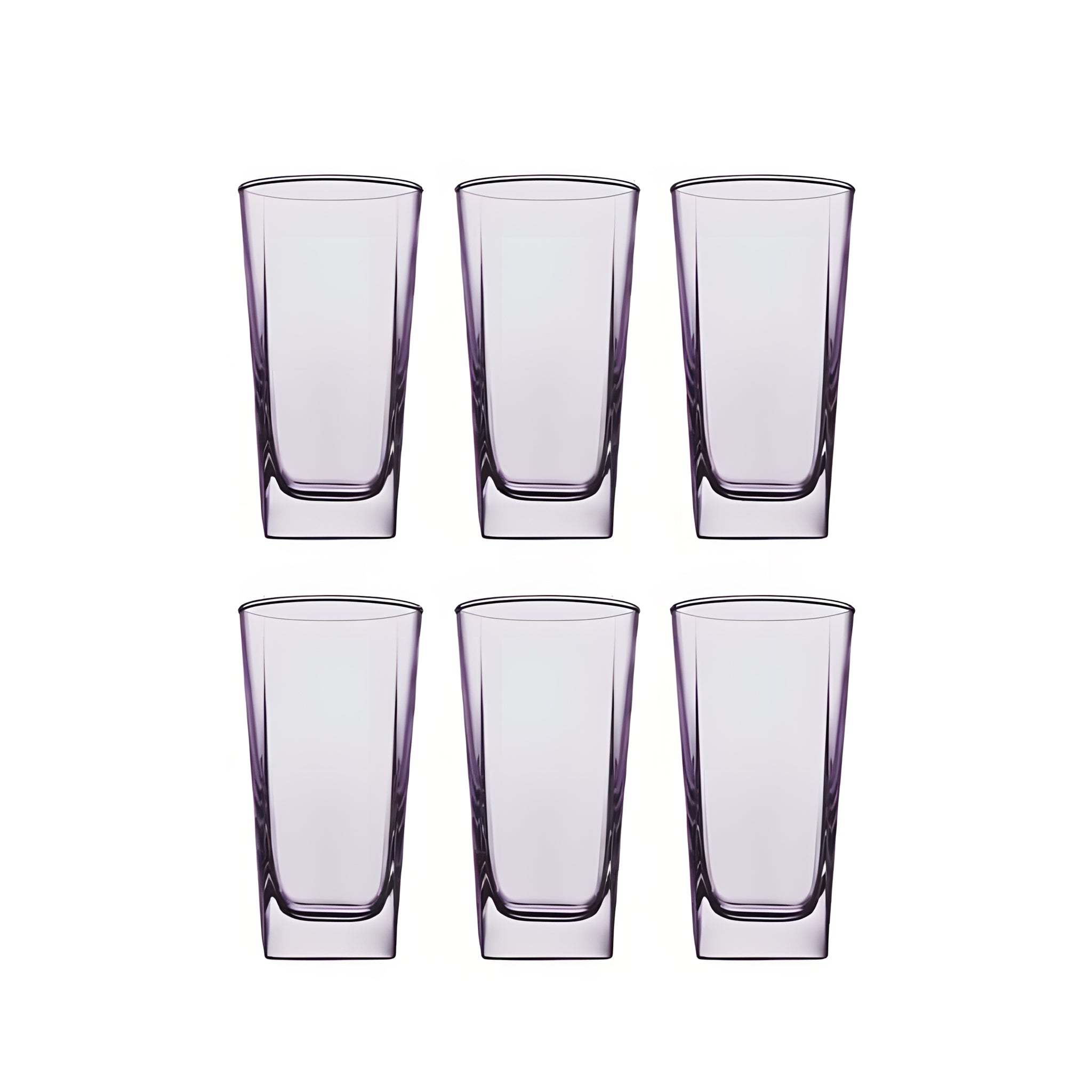 طقم شوب كاري بنفسجي 6 قطع باشابتشي