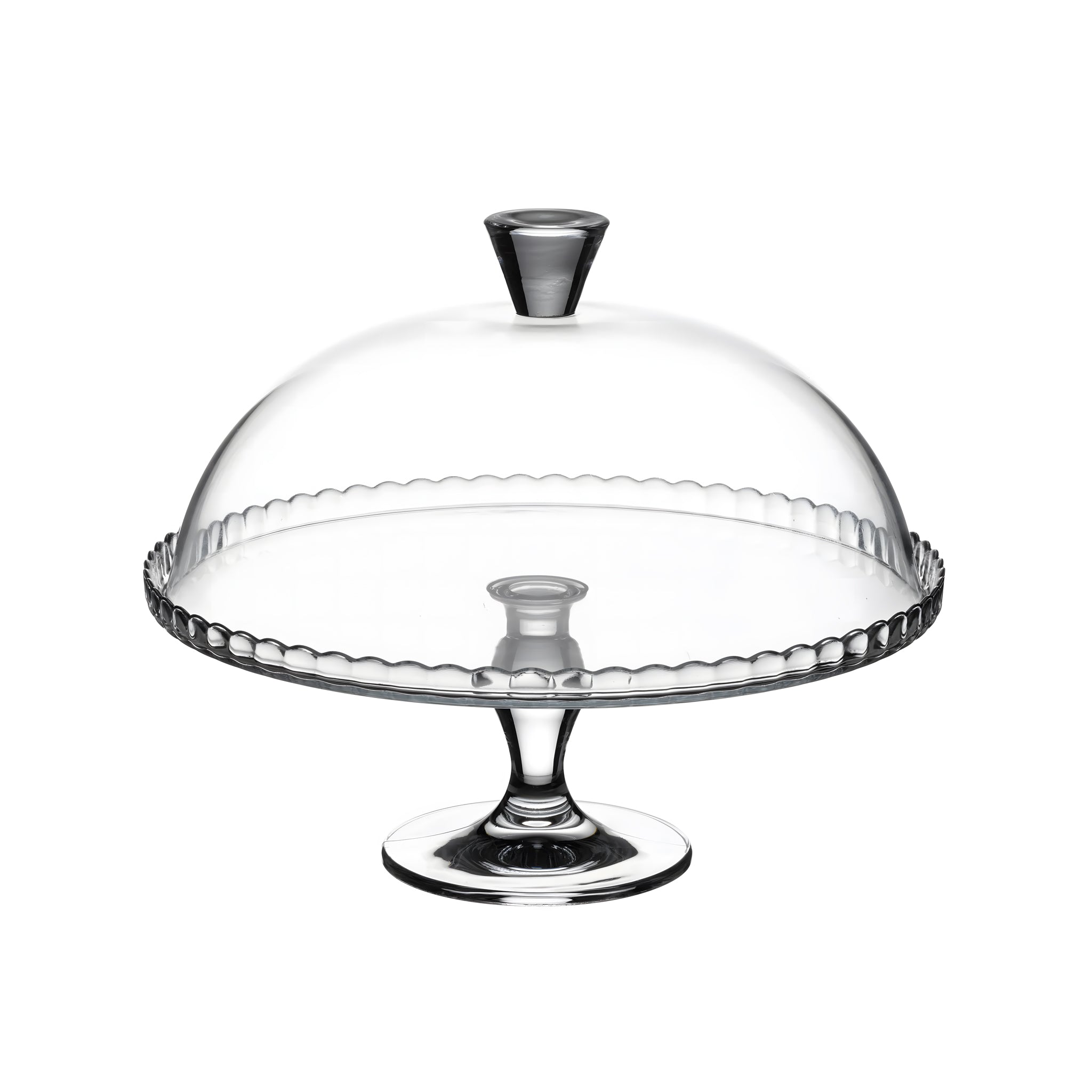 طبق تورتة بغطاء 32 سم باشابتشى