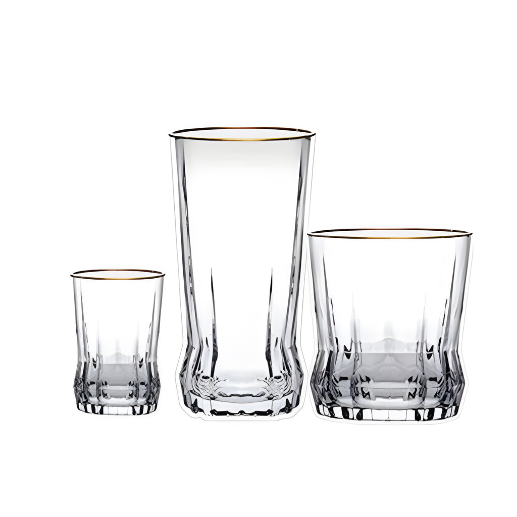 طقم اكواب  جايا مدهب