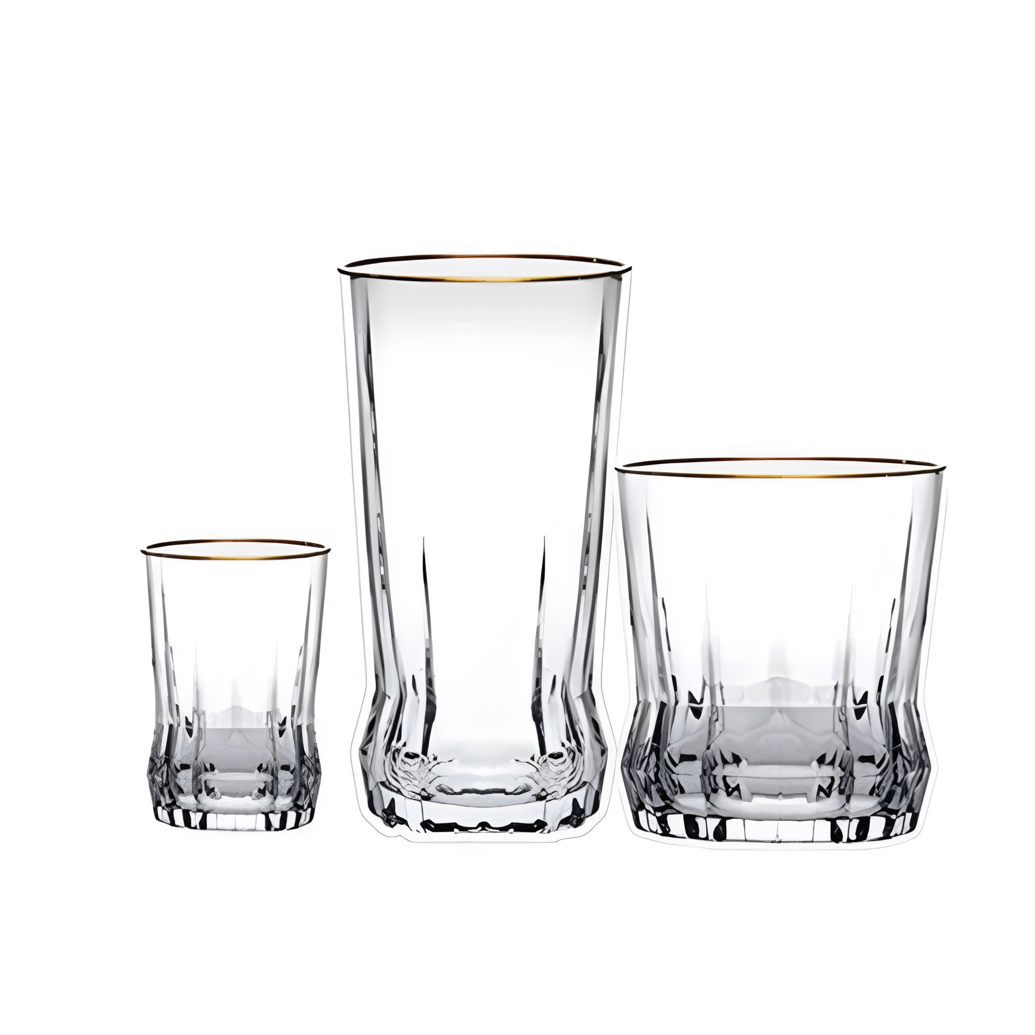 طقم اكواب  جايا مدهب