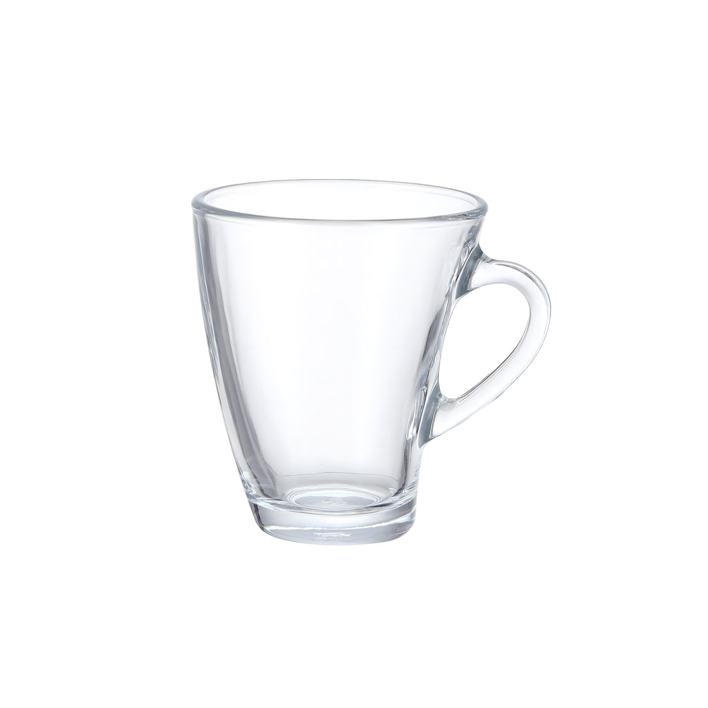 طقم قهوه بنجوين 6 قطع شفاف باشابتشى