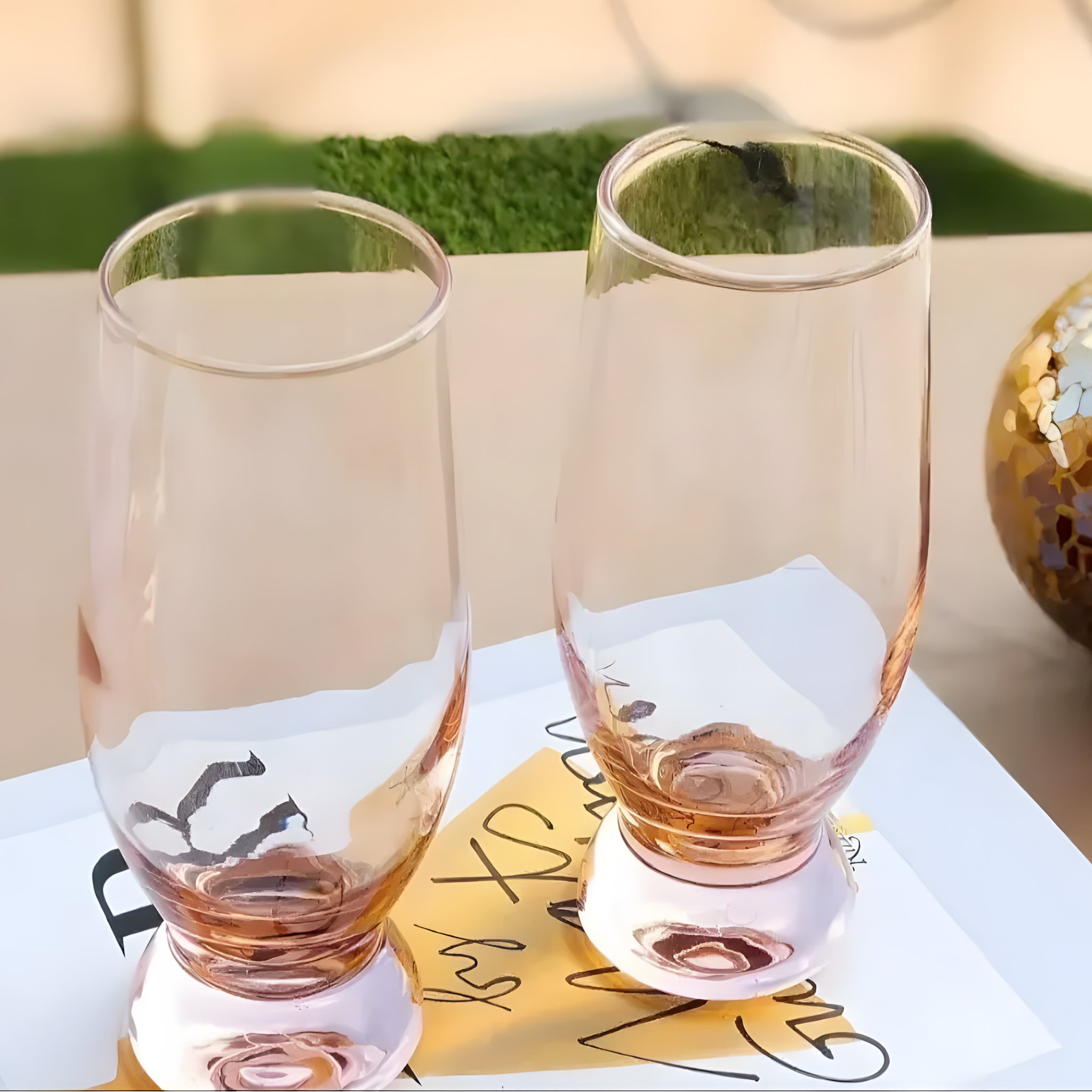 طقم 6قطع شوب أكواتك 37cl بينك باشابتشي