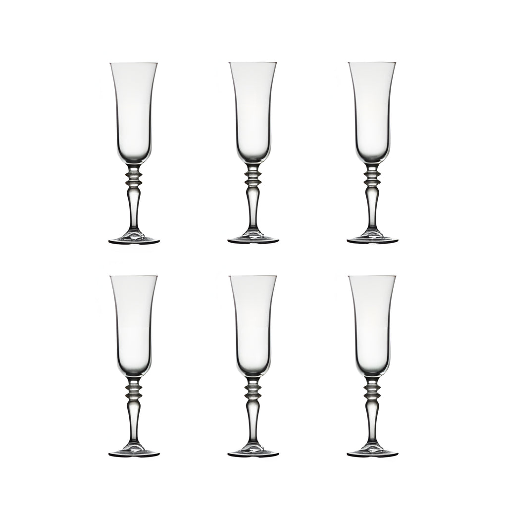 طقم كاس فلوت سنفونى 6 قطع باشابتشى