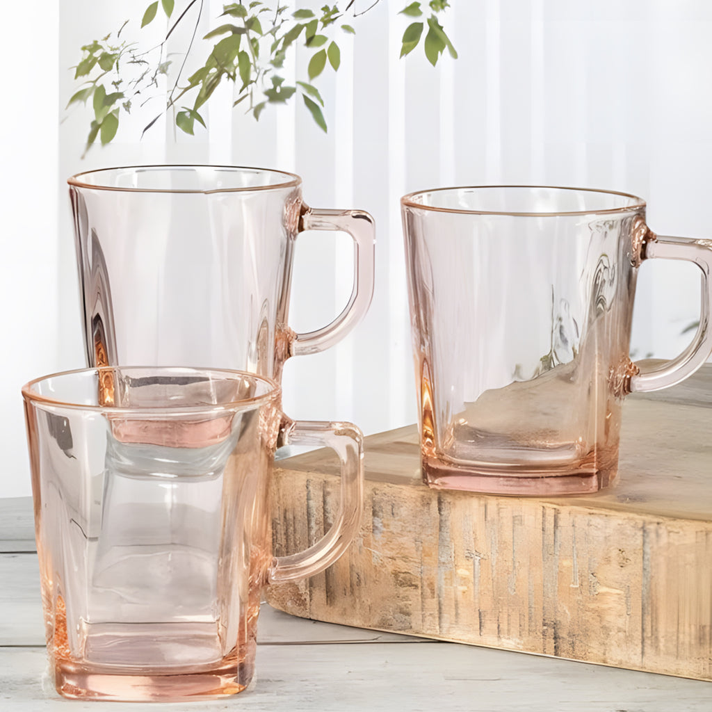 مج شاى كاريه 6 قطع بينك باشابتشى