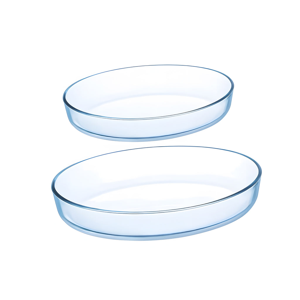 طقم طاجن بيضاوي2 قطعة لومنيارك