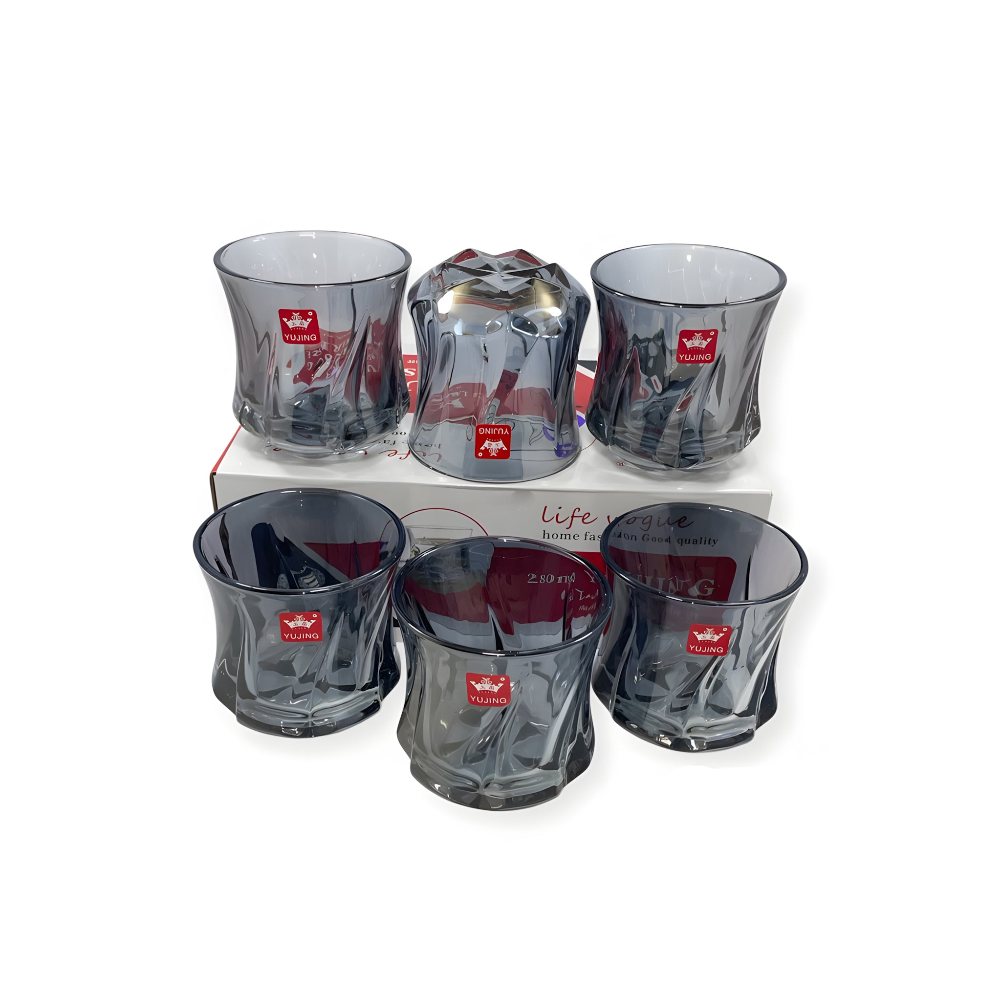 كوب 6 قطعة فاميه 120Cماركة Yujing .