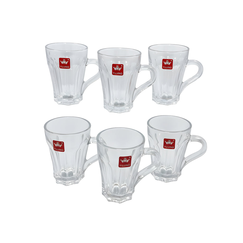 طقم استكانة  6 قطع 16A ماركة Yujing - منتجات مستوردة -  بلد المنشأ الصين.