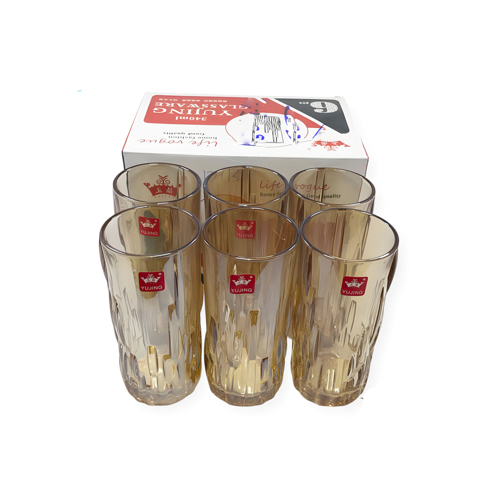 طقم شوب 6 قطع عسلي 134B ماركة Yujing.