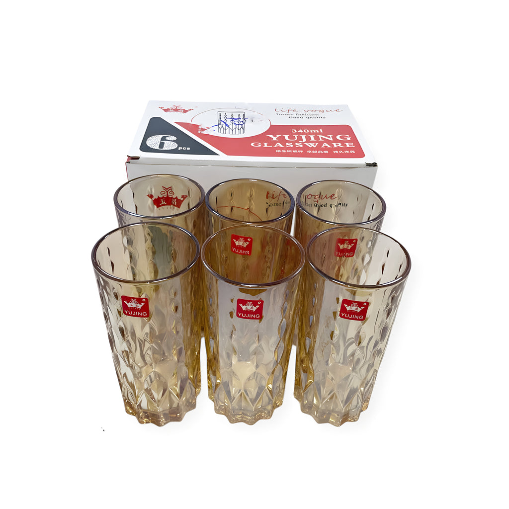 طقم شوب 6 قطع عسلي 136B ماركة Yujing.