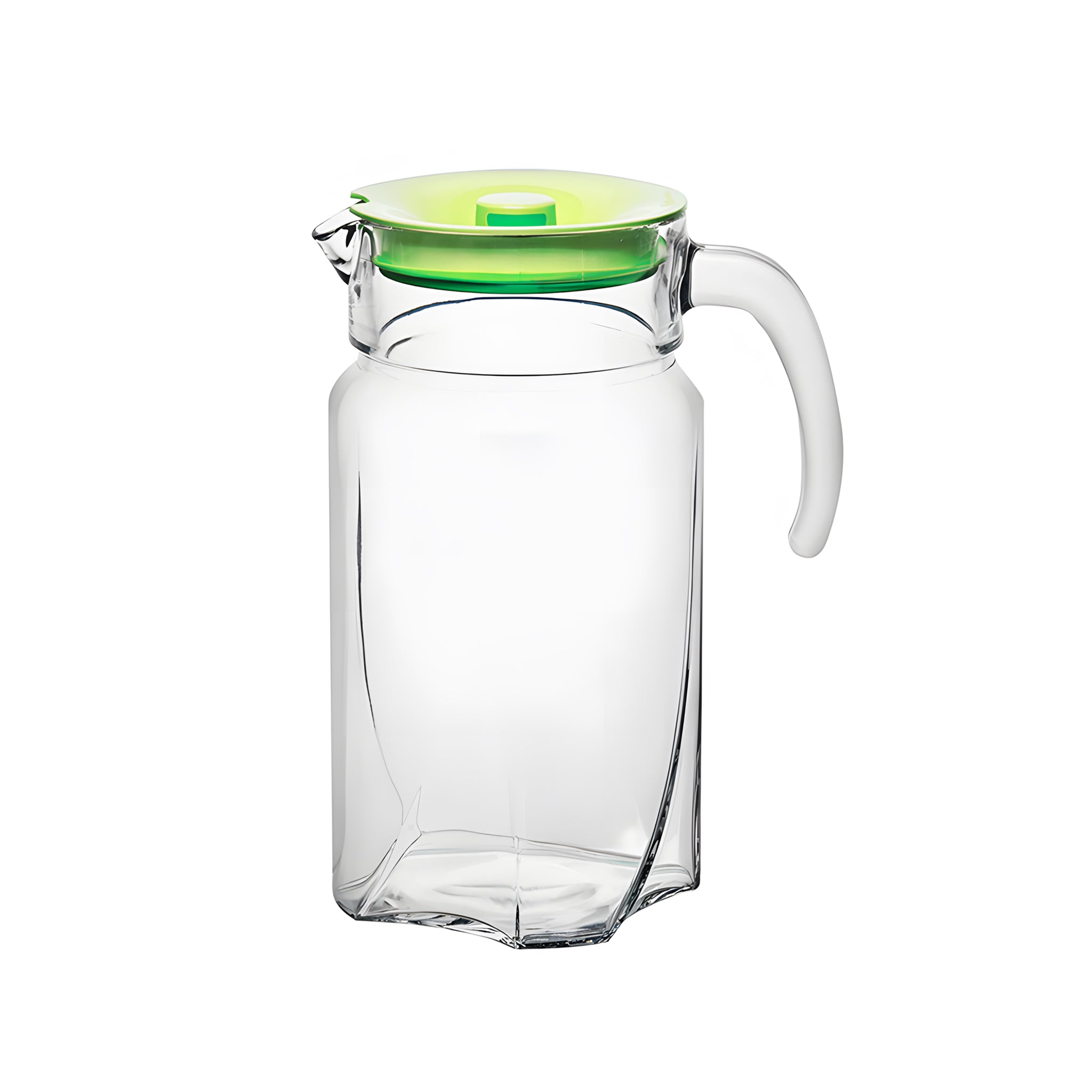 دورق لونا أخضر مع غطاء بابشابتشي.