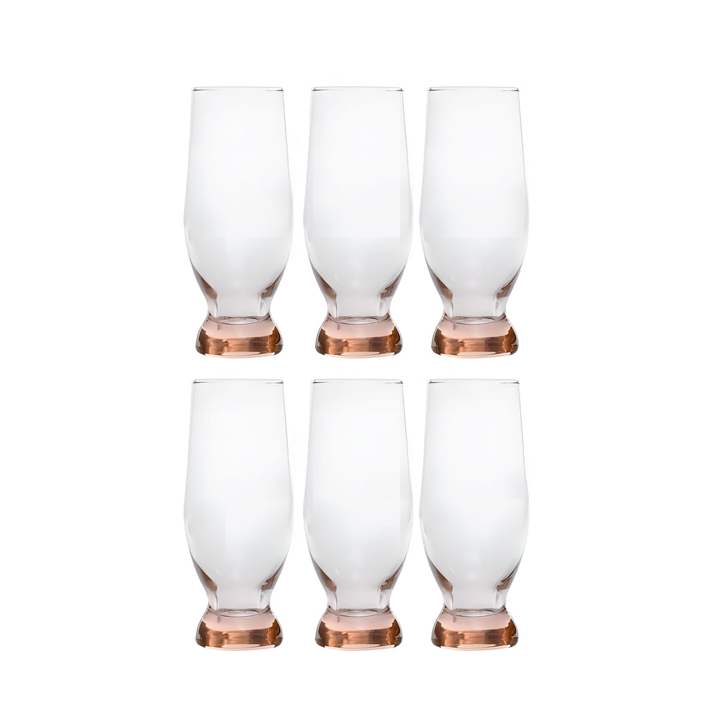 طقم 6قطع شوب أكواتك 37cl بينك باشابتشي