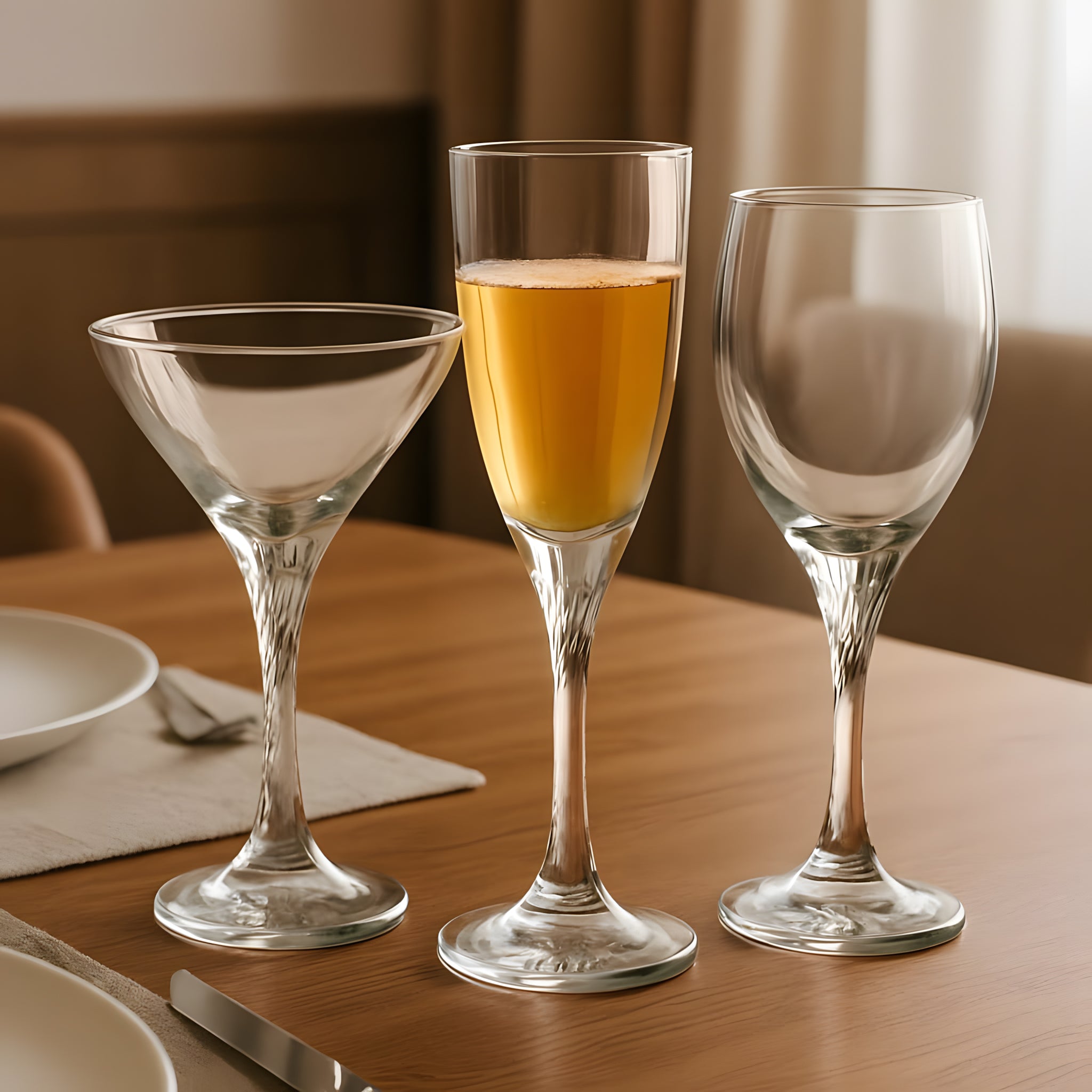 طقم كاس تويست 18 قطعة