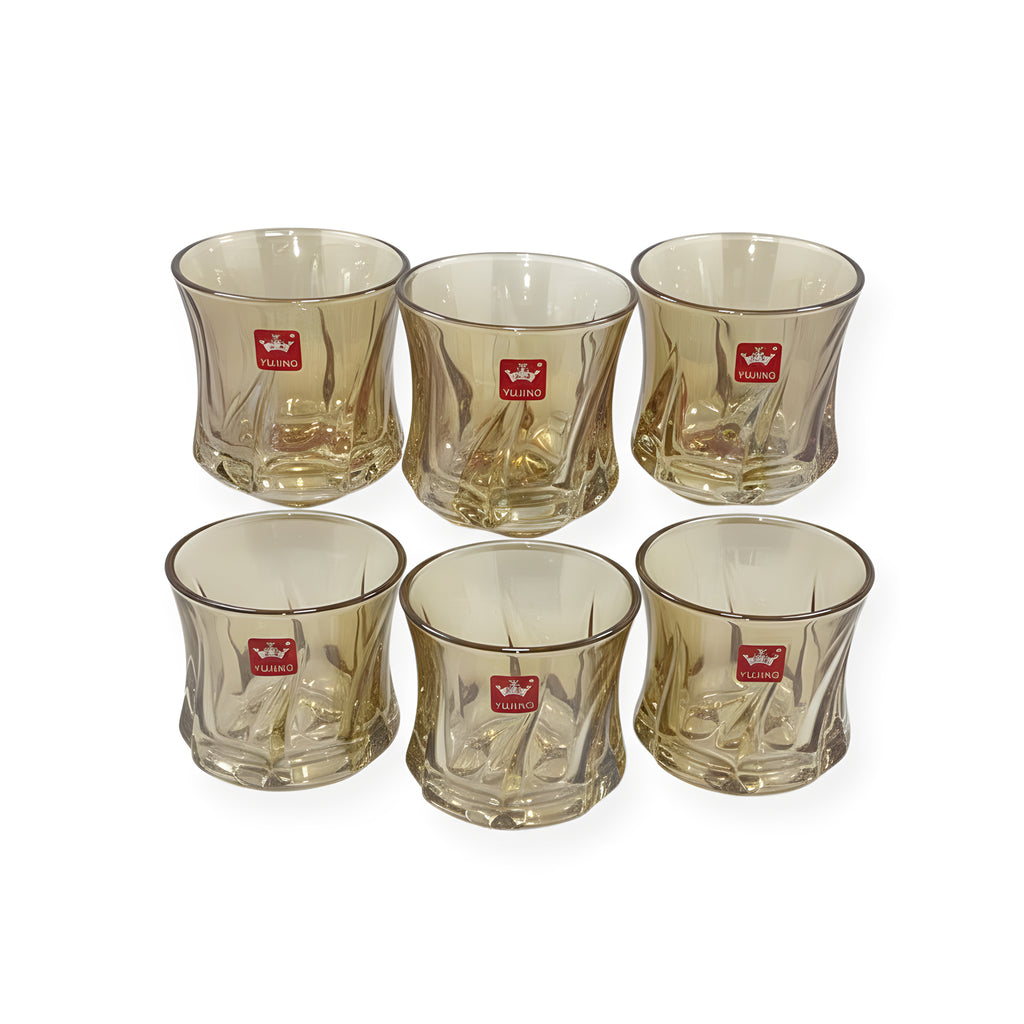 كوب 6 قطع عسلي 120بماركة يوجينج .