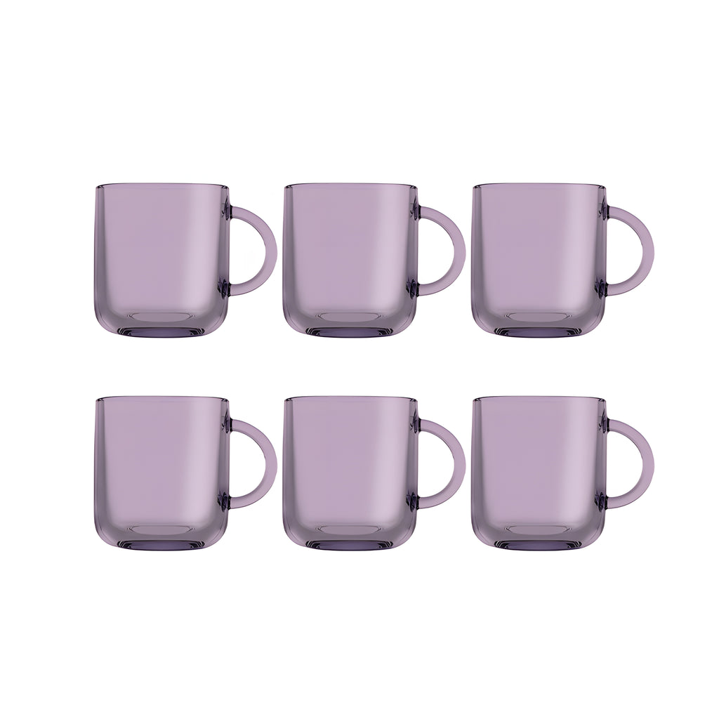 مج ايكونك بنفسجى 6 قطع باشابتشي