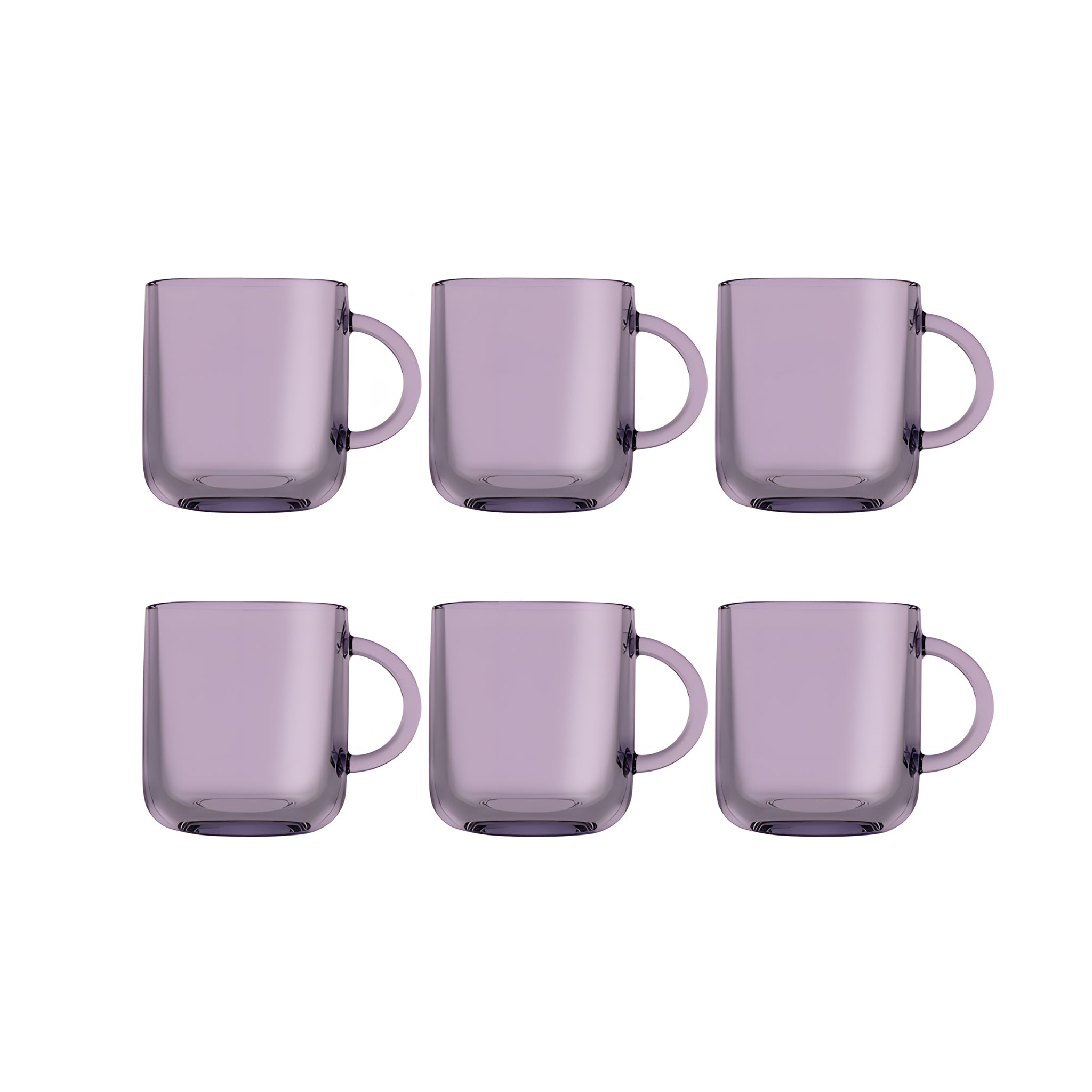 مج ايكونك بنفسجى 6 قطع باشابتشي