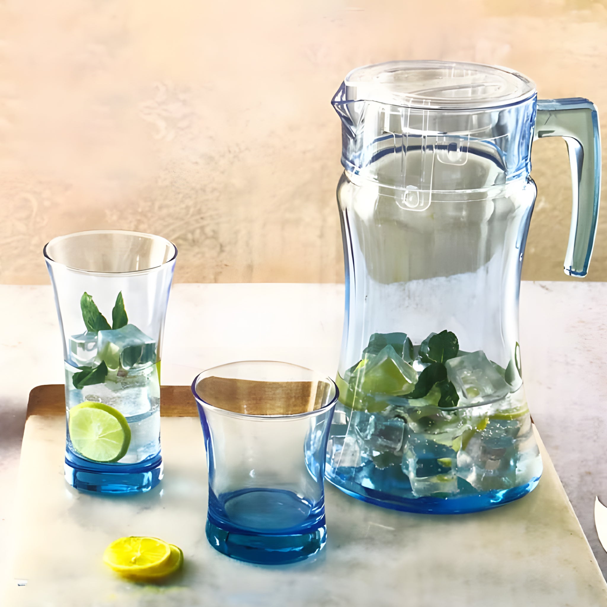 طقم شربات أزور من باشاباتشي 13 قطعة