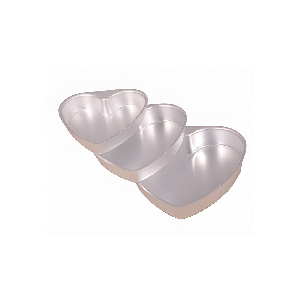 طقم صينيه شكل قلب 3 قطع