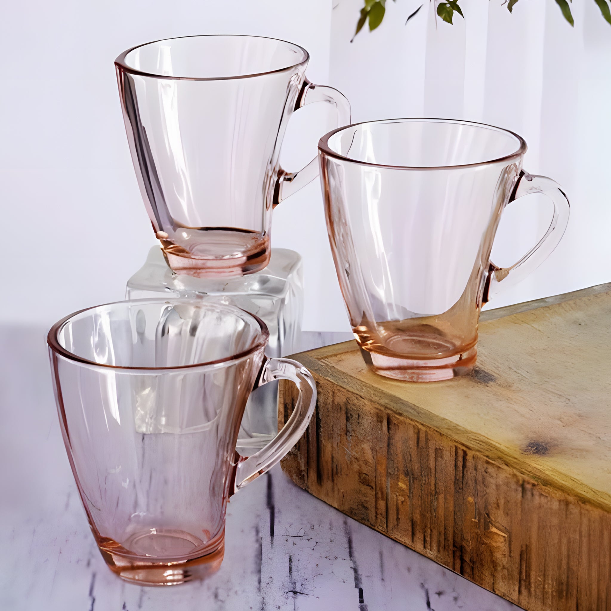 طقم قهوه بنجوين 6 قطع بينك باشابتشى